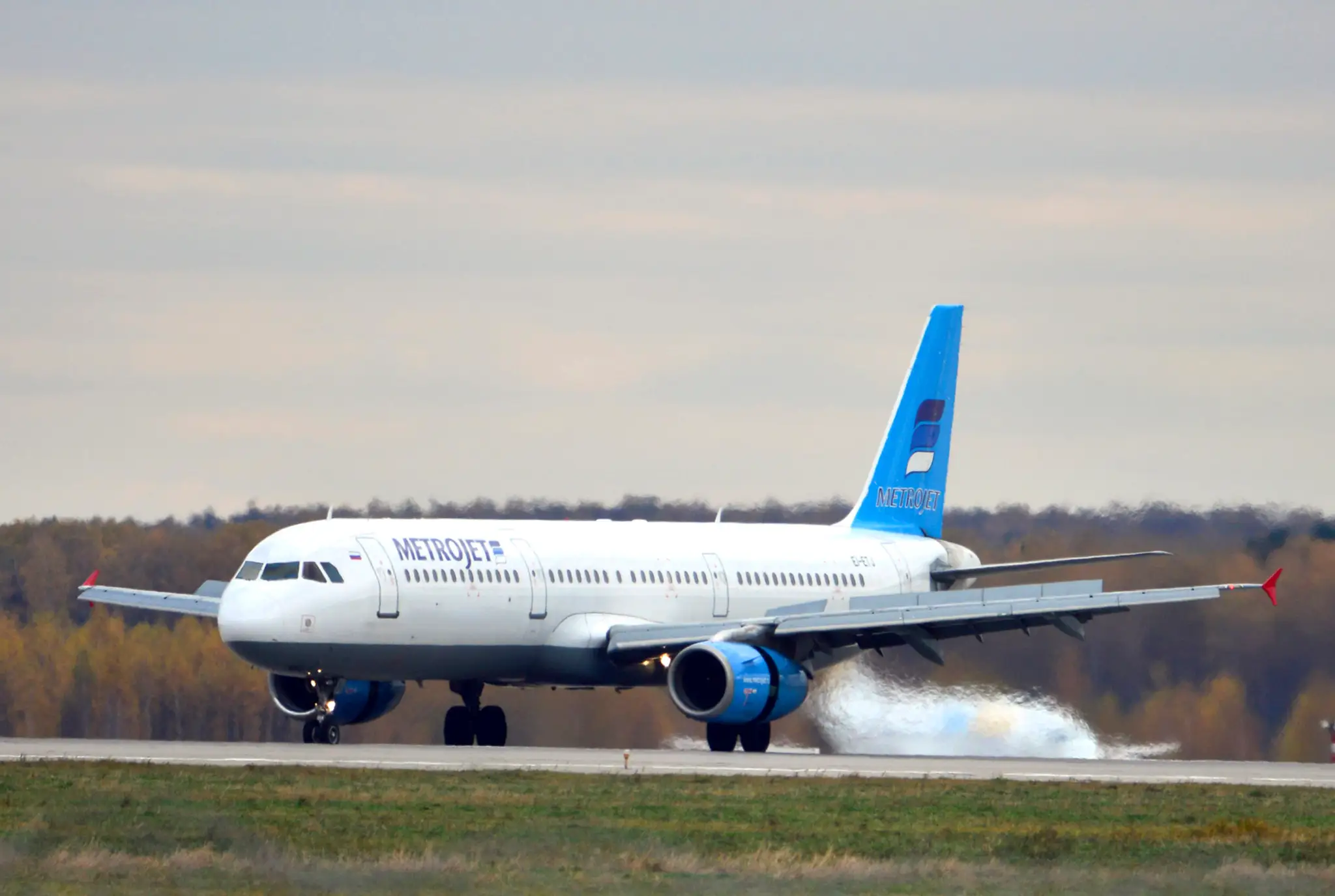 Airbus A321 ruskej leteckej spoločnosti Kogalymavia