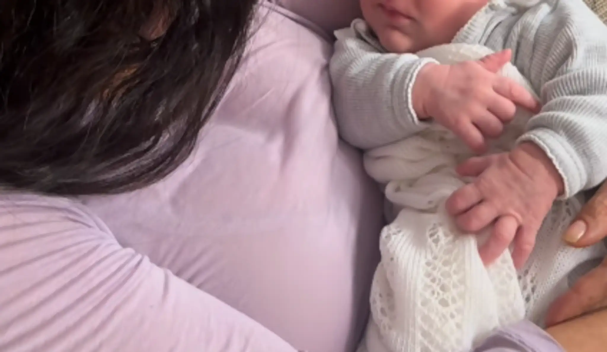 Salma Hayek a jej vnuk