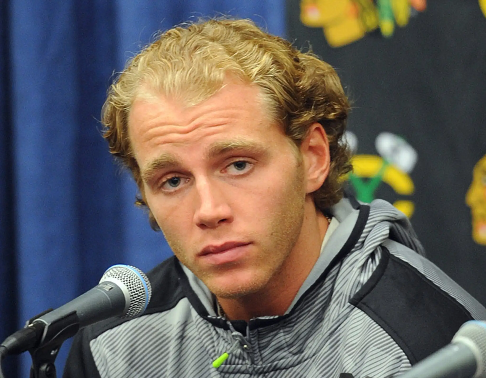 Hráč Chicago Blackhawks Patrick Kane.