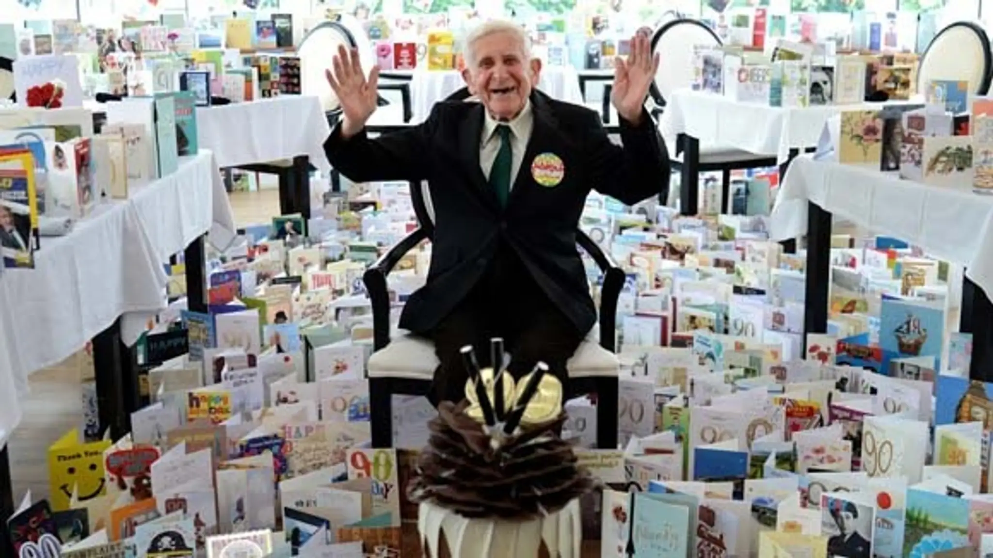 Vojnový veterán Bernard Jordan 