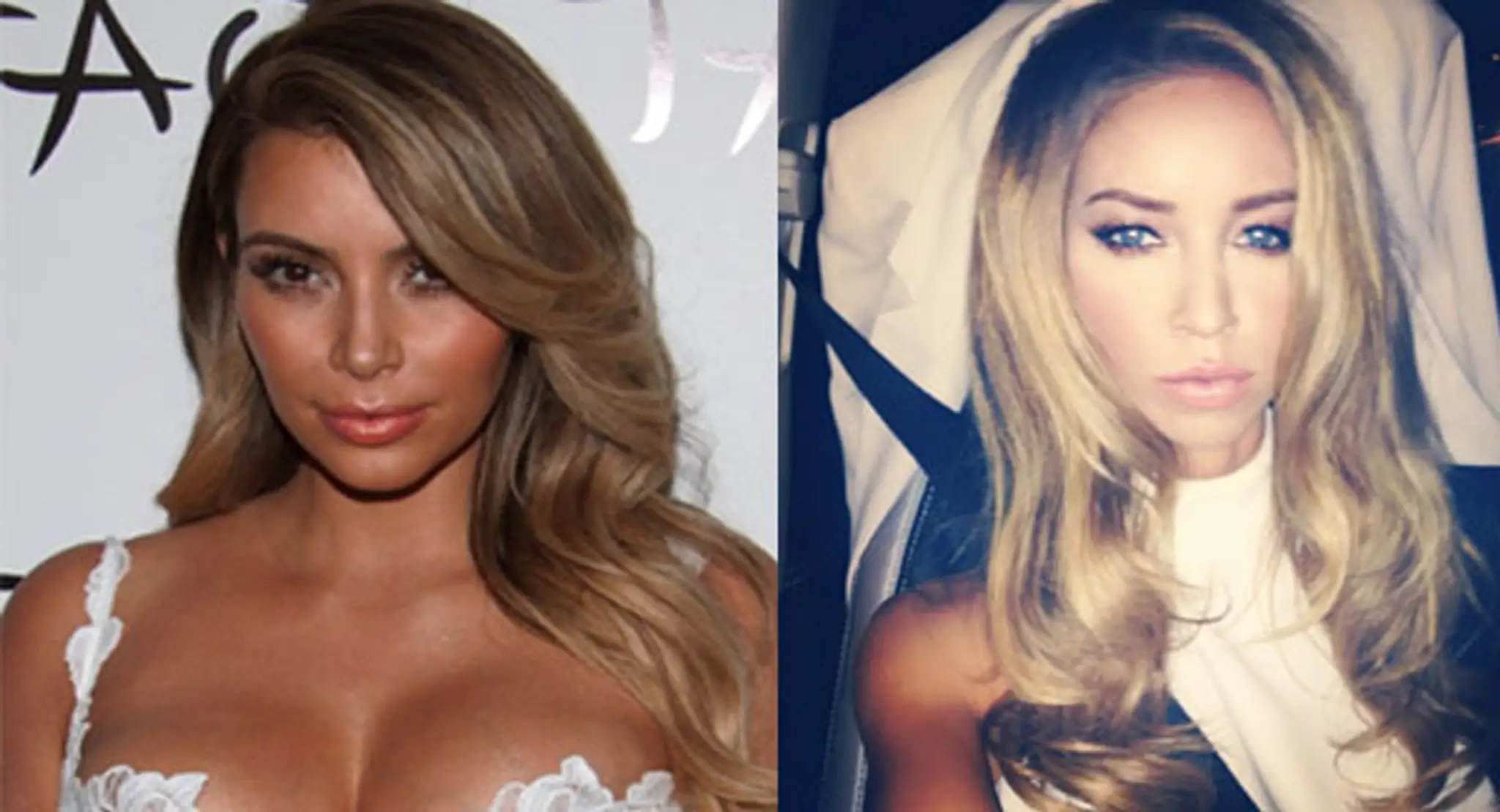 Kim Kardashian a Lauren Pope