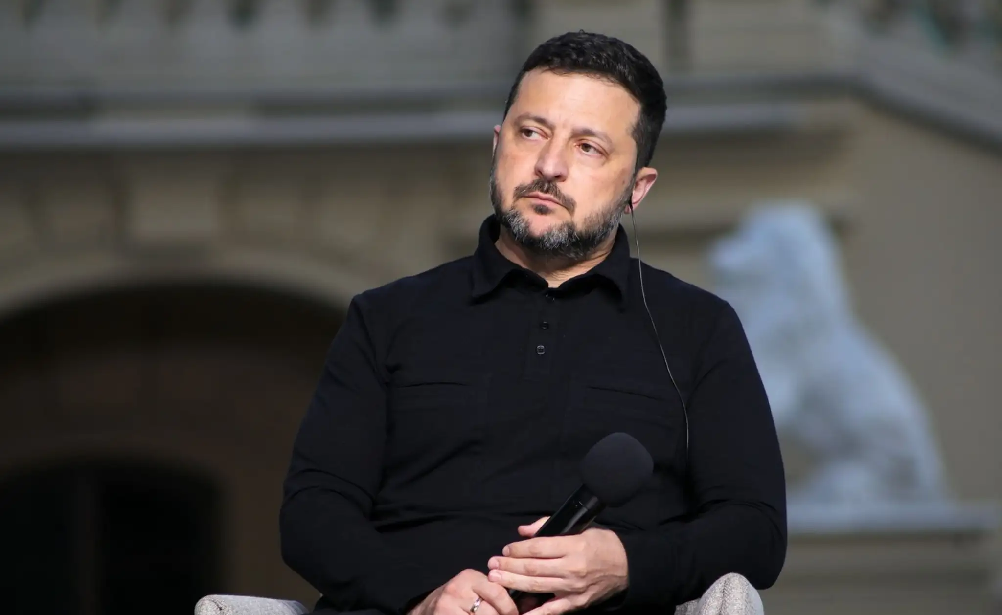 Ukrajinský prezident Volodymyr Zelenskyj.