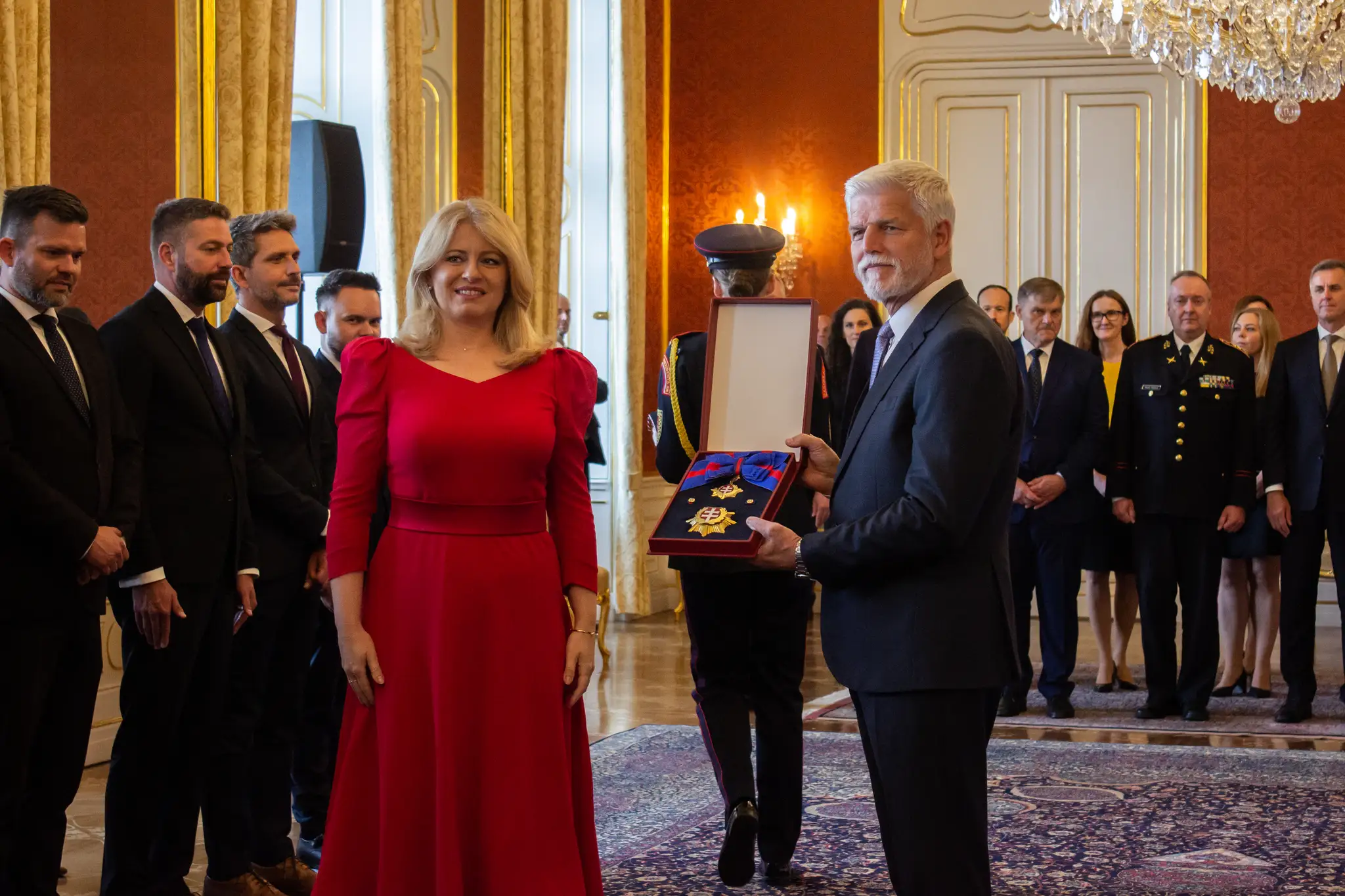 Z. Čaputová a P. Pavel