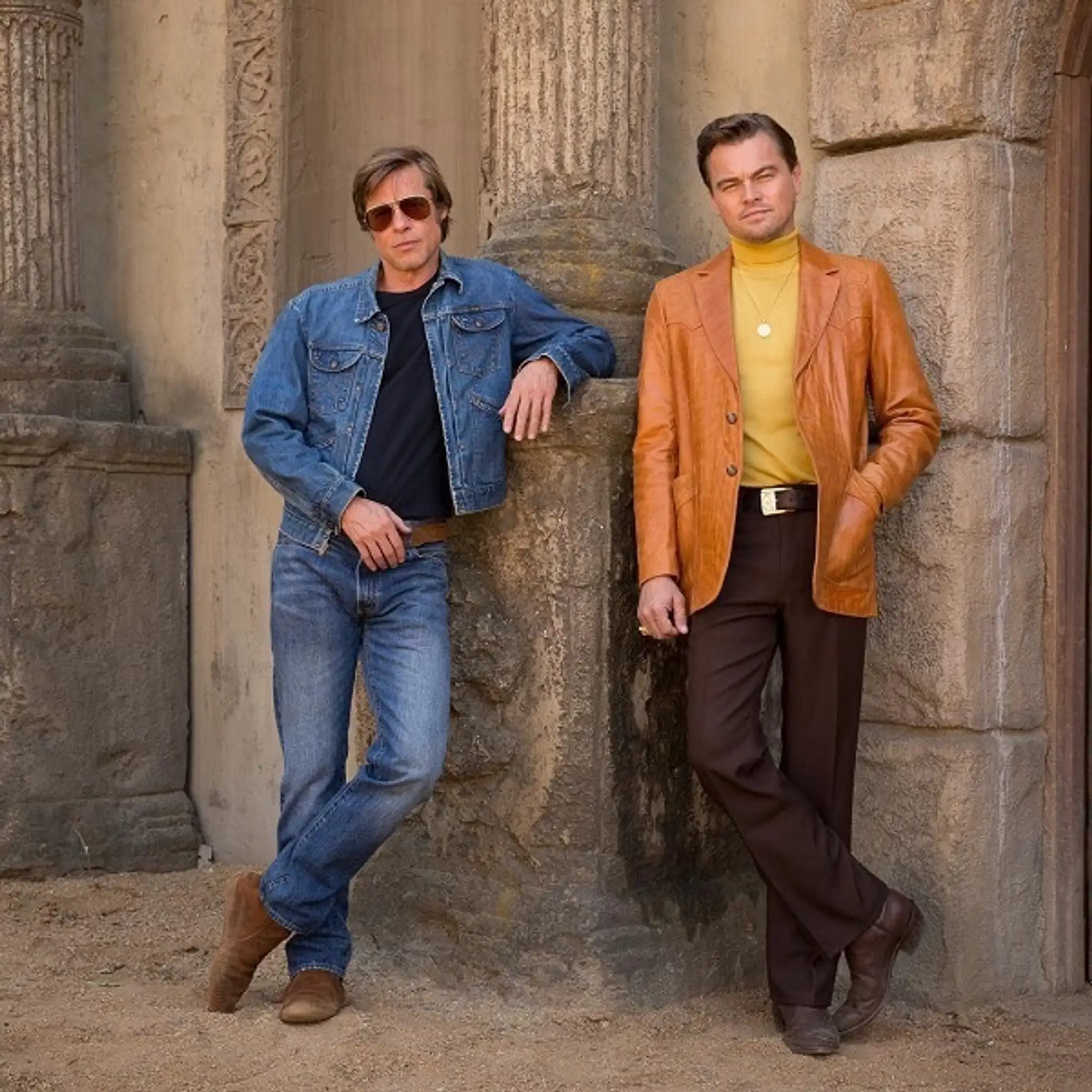 Brad Pitt a Leonardo DiCaprio