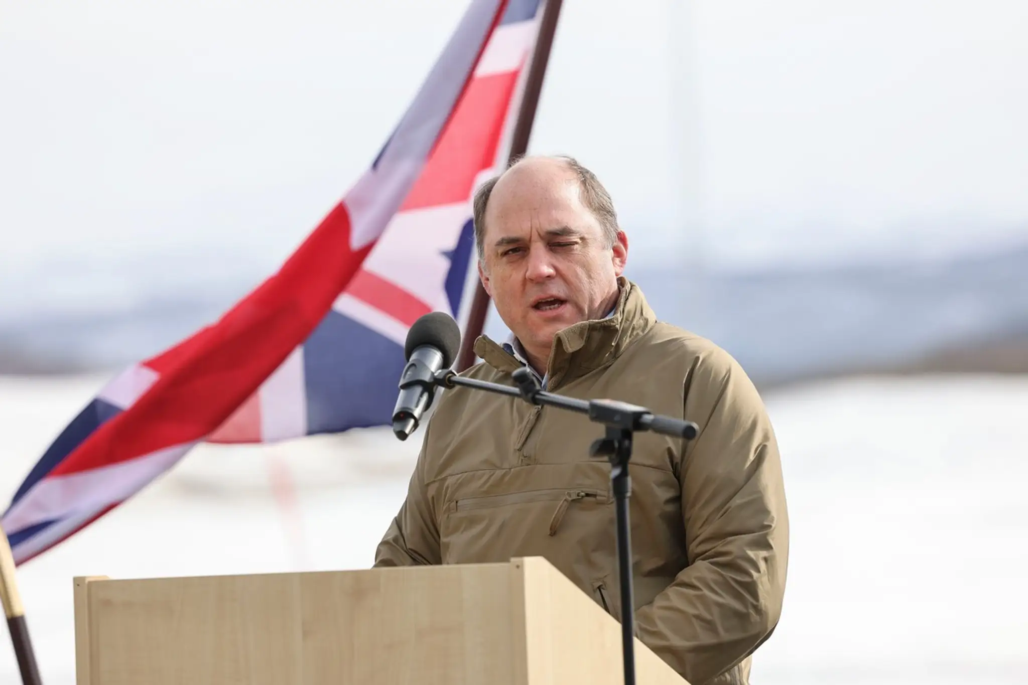 Britský minister obrany Ben Wallace