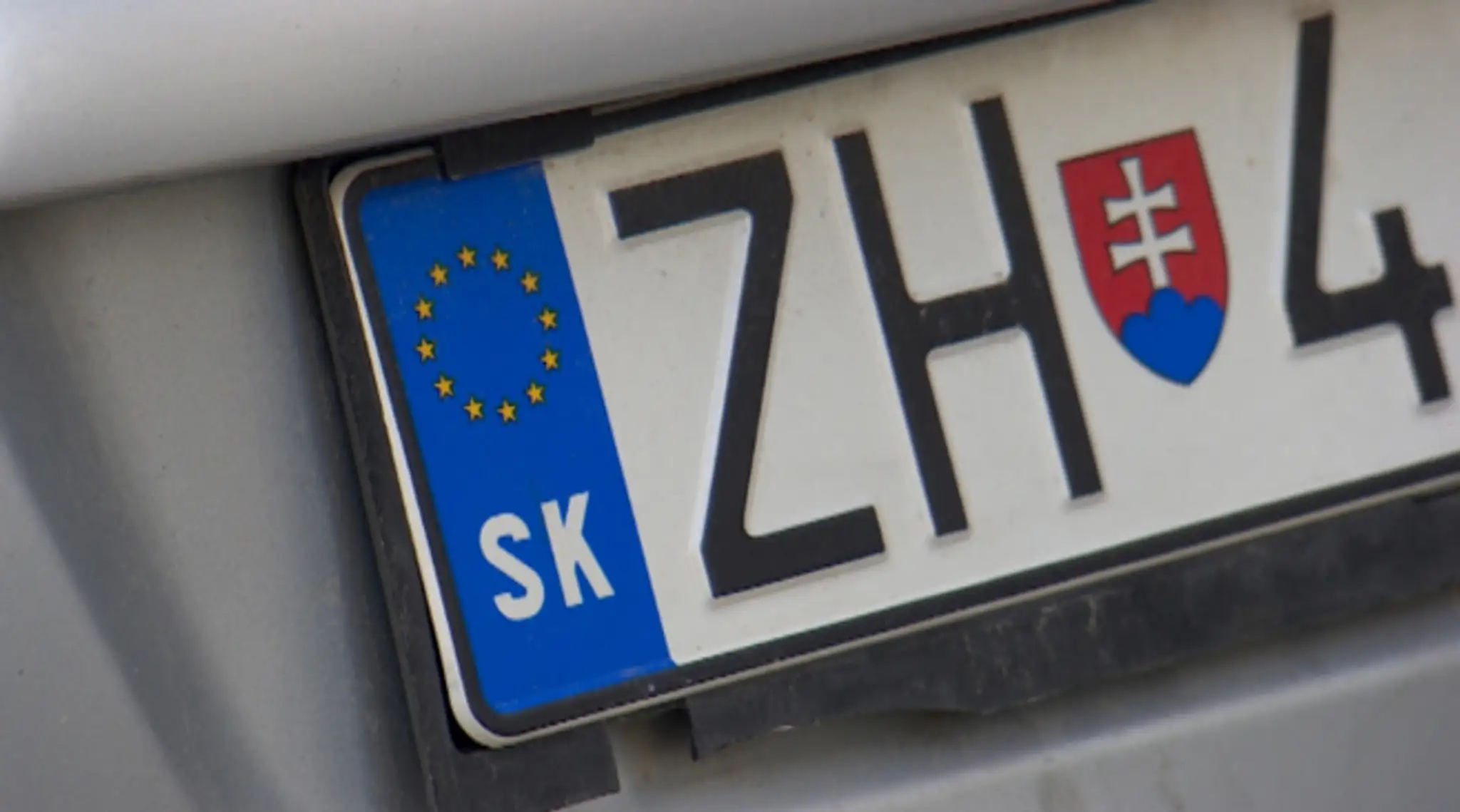 Značka Slováka, ktorého auto prehľadali v Bruseli.