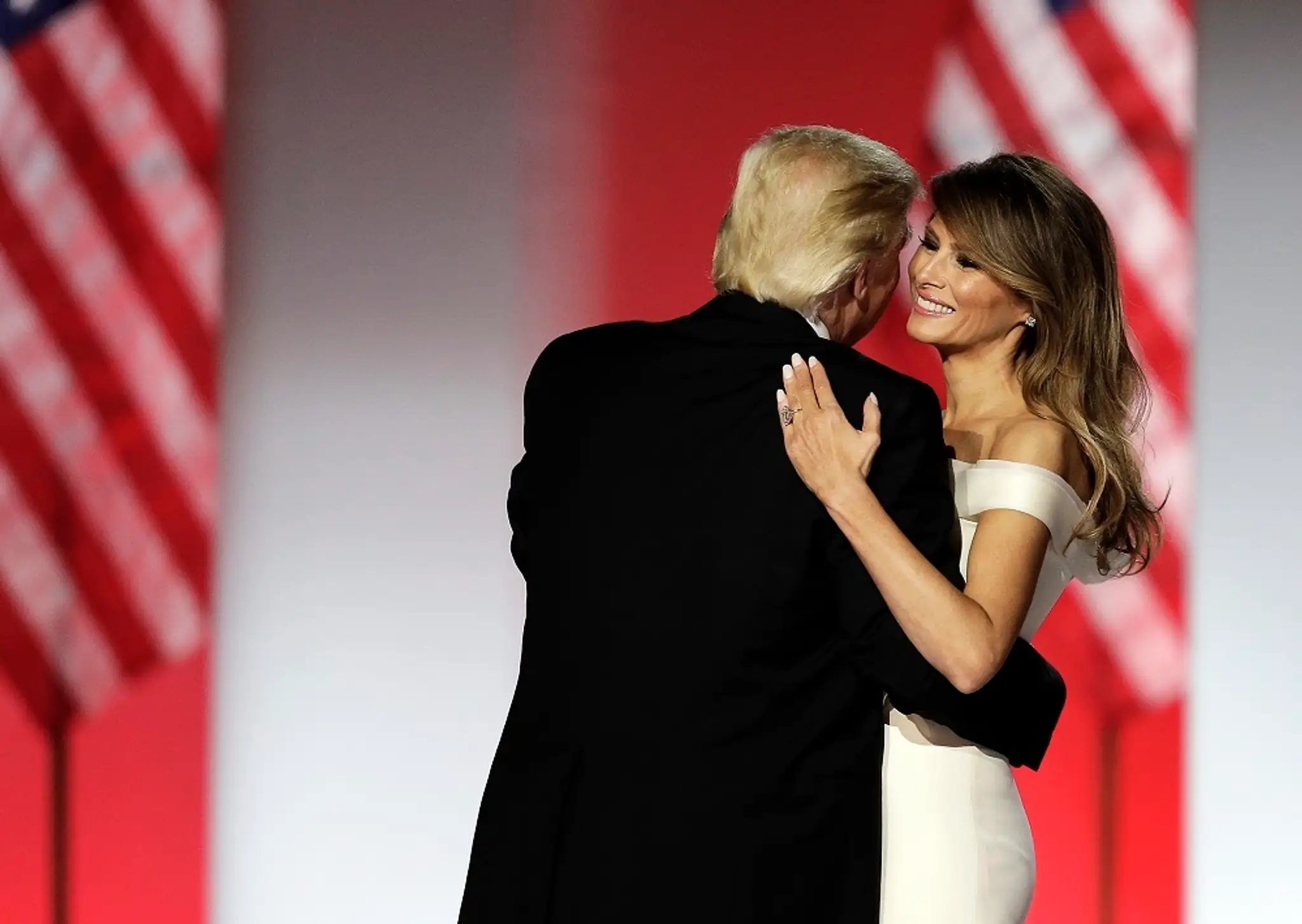 Donald Trump s manželkou Melaniou.