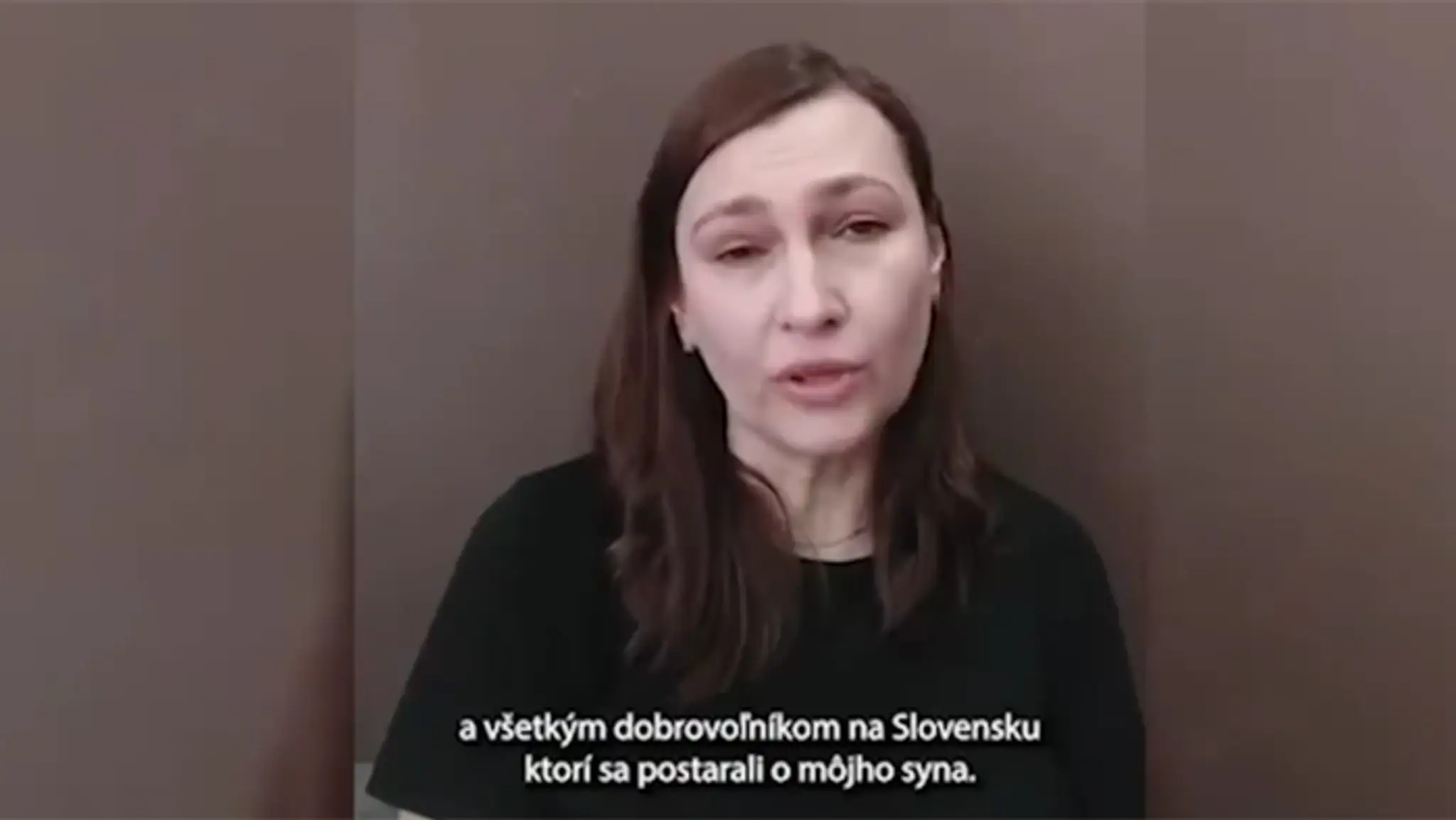 Matka 11-ročného chlapca, ktorý prišiel sám na Slovensko z Ukrajiny.