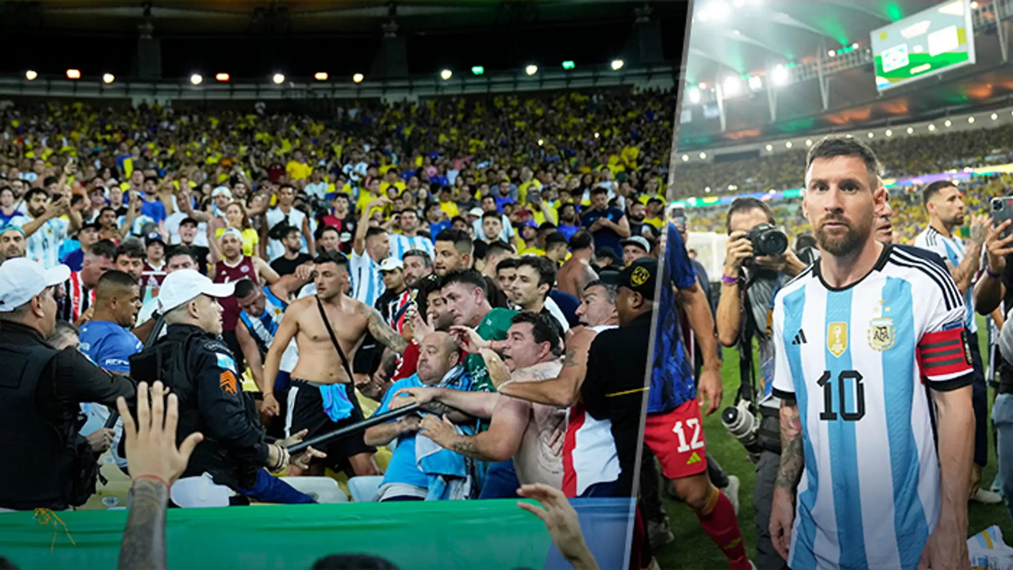 Brazílska polícia použila proti argentínskym fanúšikom obušky