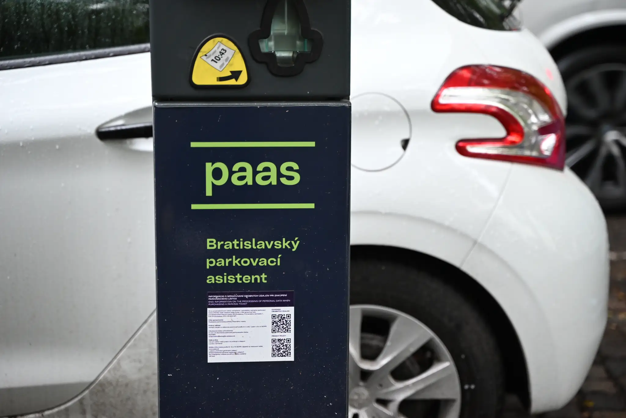 PAAS, parkovanie v Bratislave. Ilustračná snímka