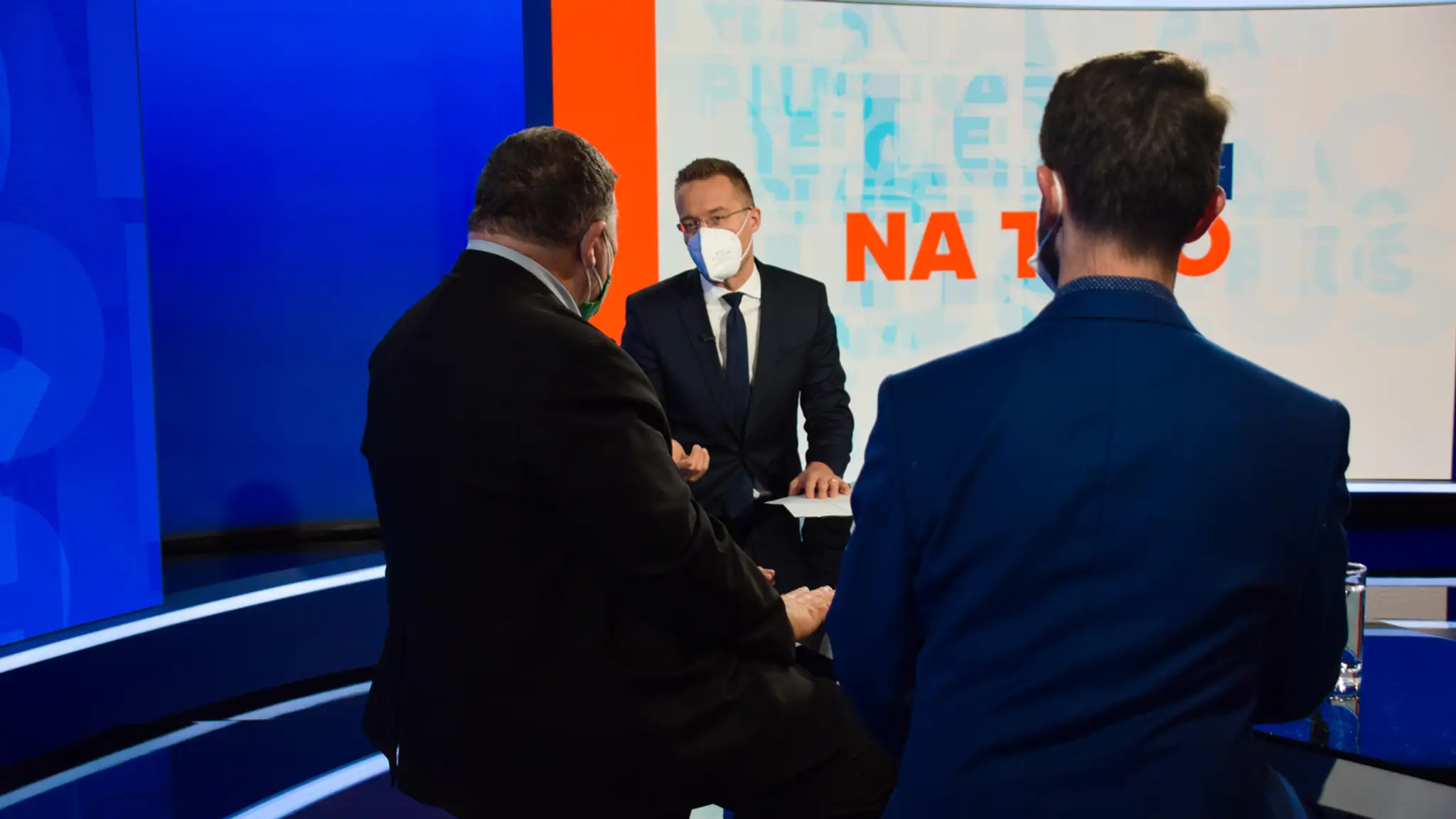 Peter Sabaka a Vladimír Krčméry v Na telo plus.