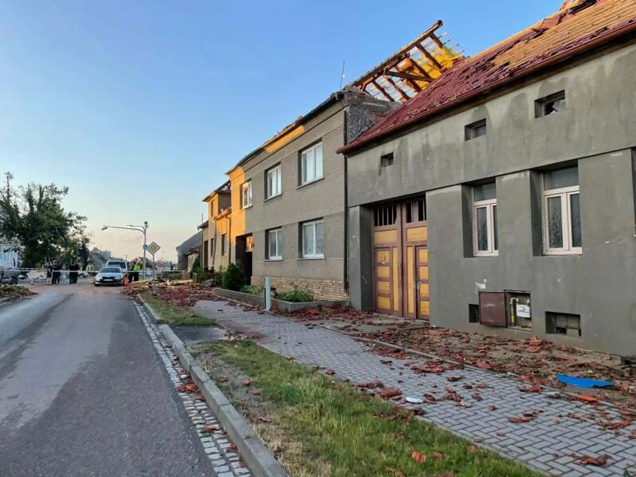 Aktuálne zábery z obce Hrušky.