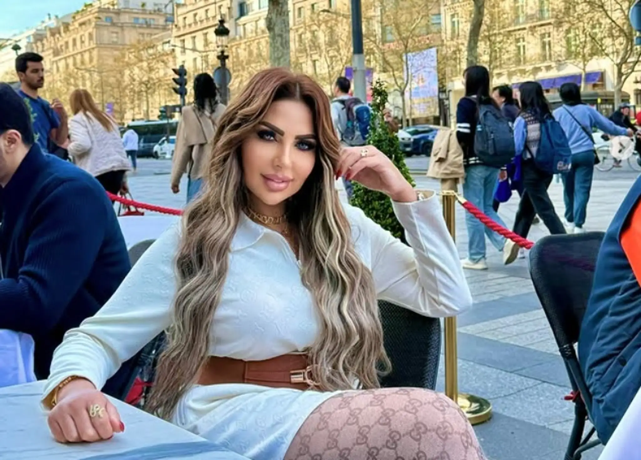 Moderátorka Sarah Khalifa.
