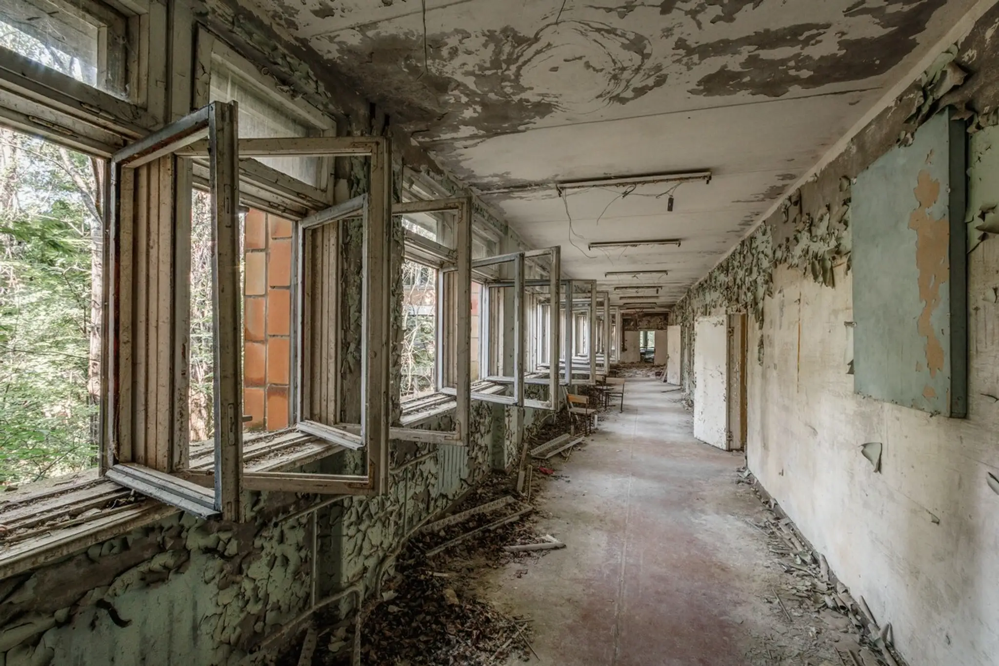 Mesto Pripiať- fotografie k 30. výročiu výbuchu Černobyľu.