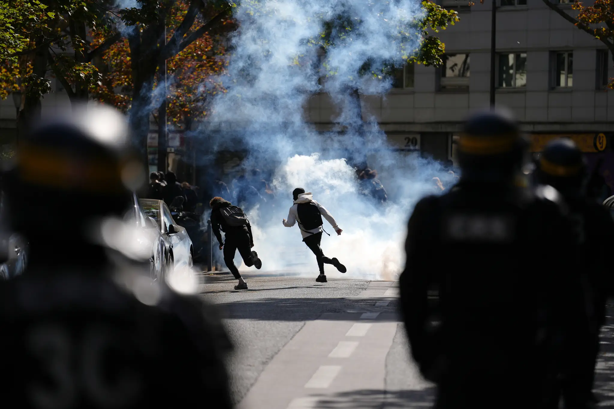 Protesty vo Francúzsku
