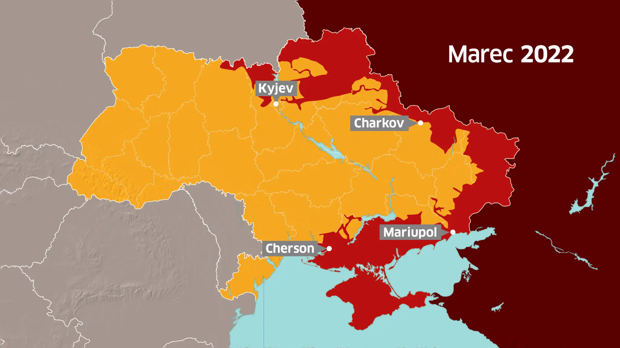 Mapa marec 2022