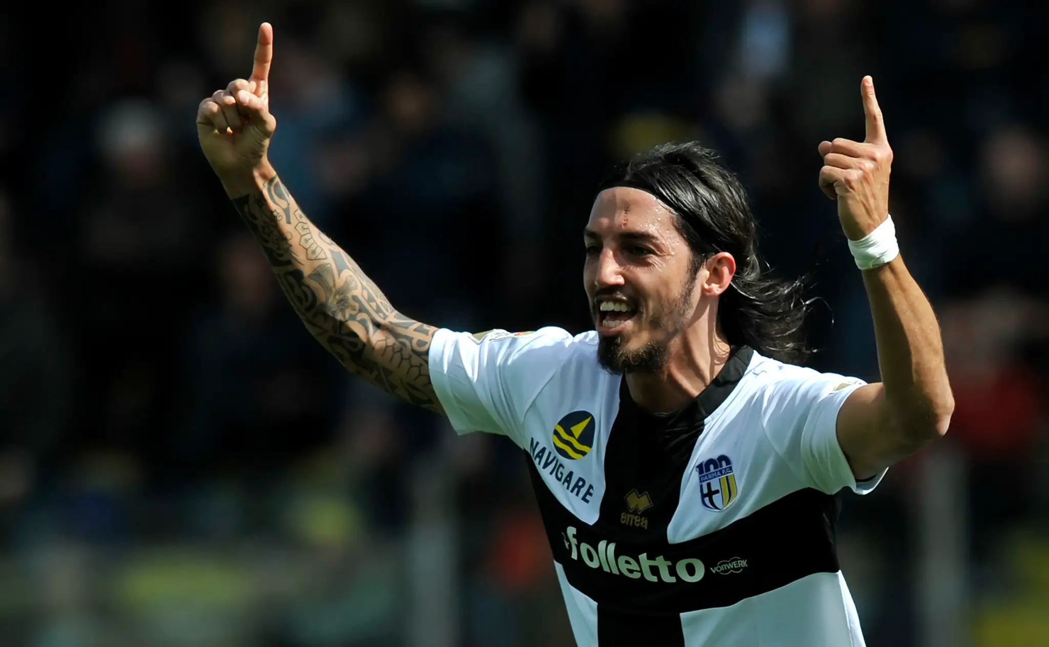 Futbalista Parmy Ezequiel Schelotto