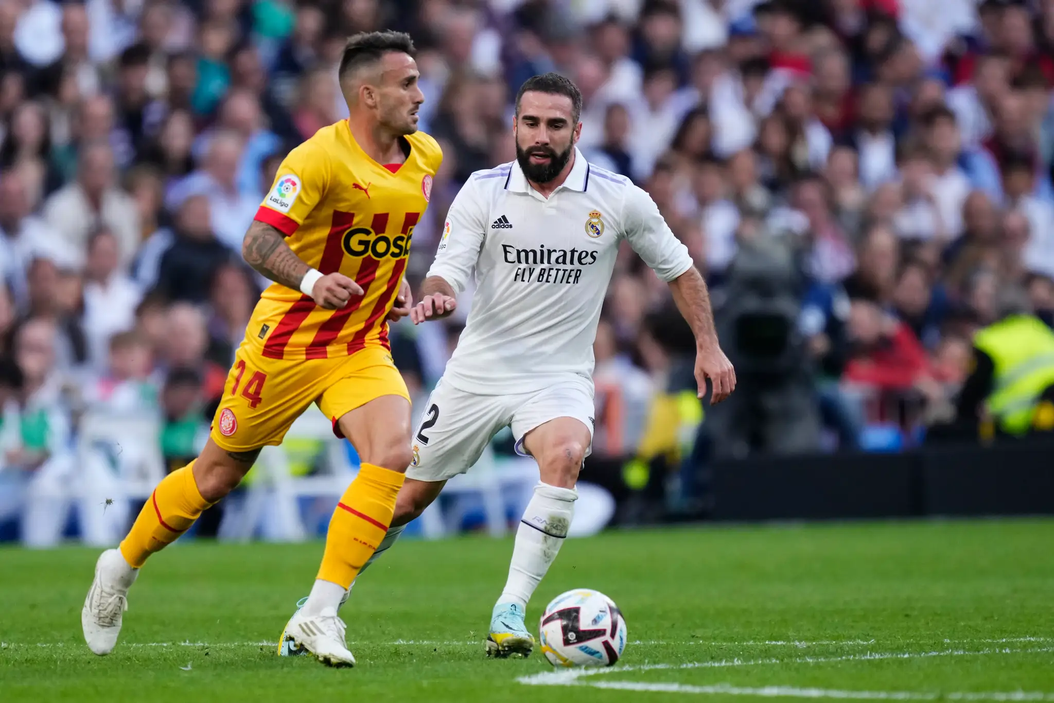 Momentka zo zápasu Real Madrid - Girona