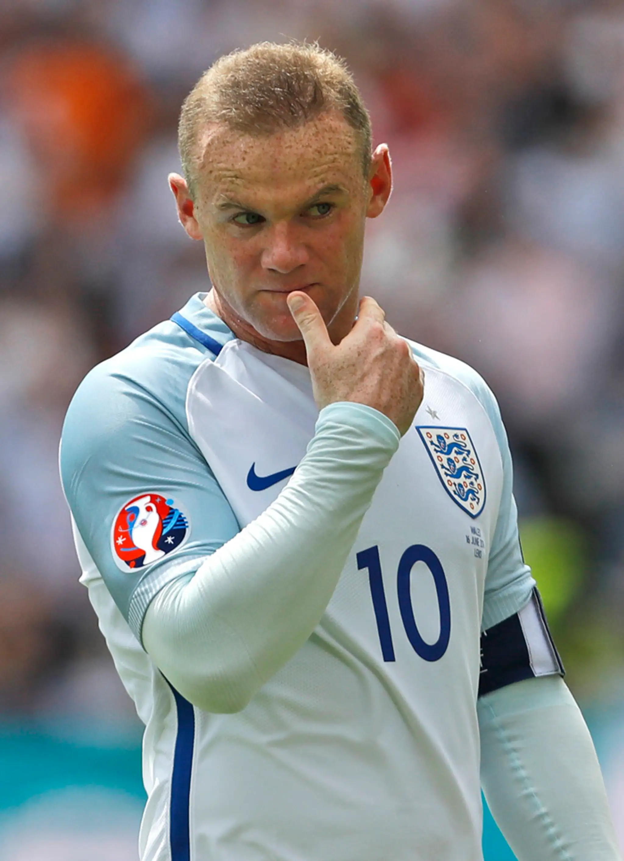 Kapitán anglickej futbalovej reprezentácie Wayne Rooney.