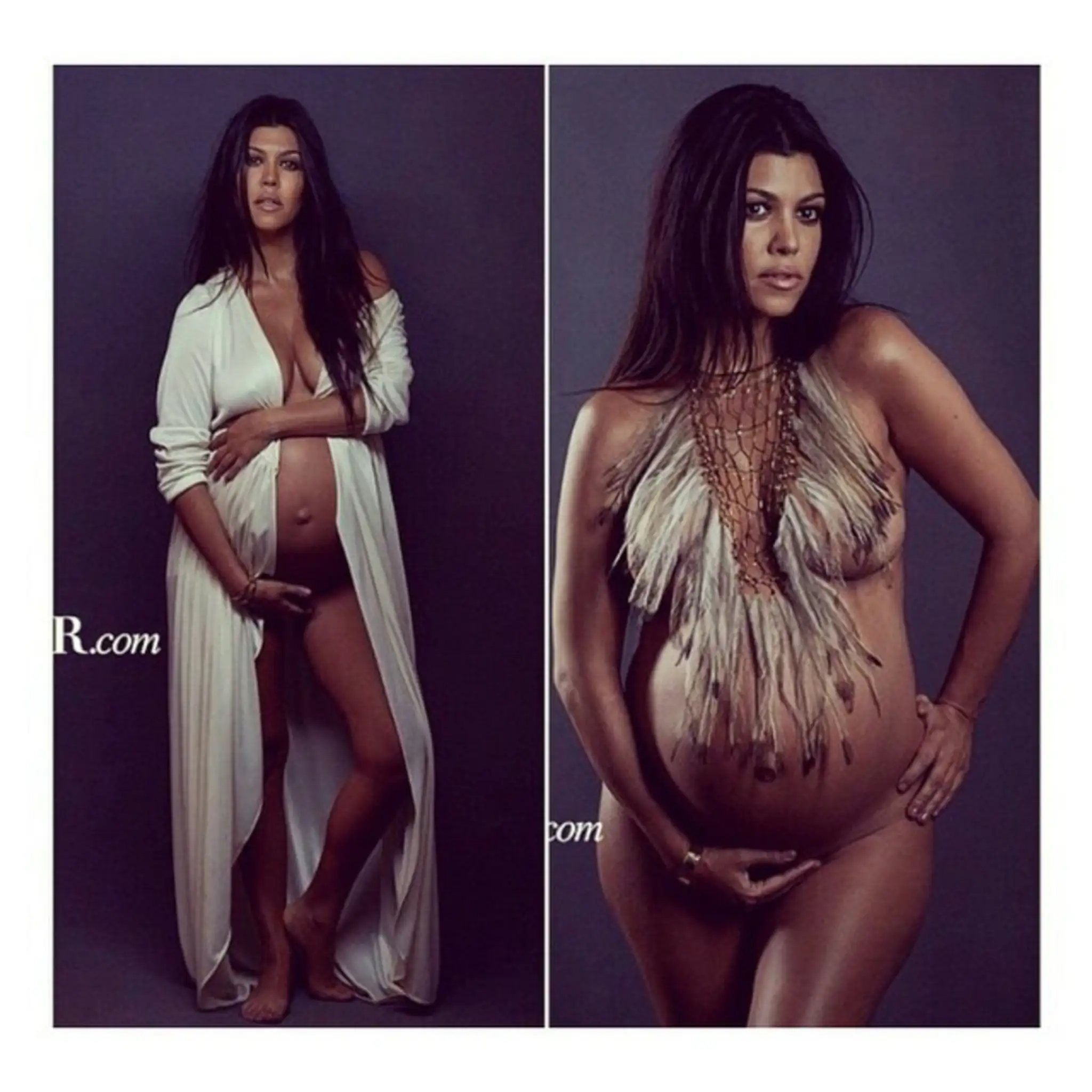 Kourtney Kardashian.