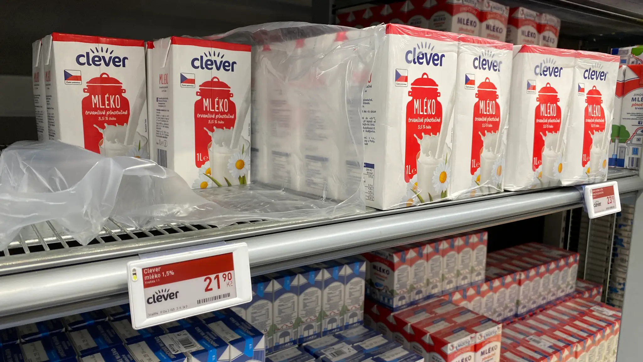 Ceny v Česku a zastropované ceny na Slovensku