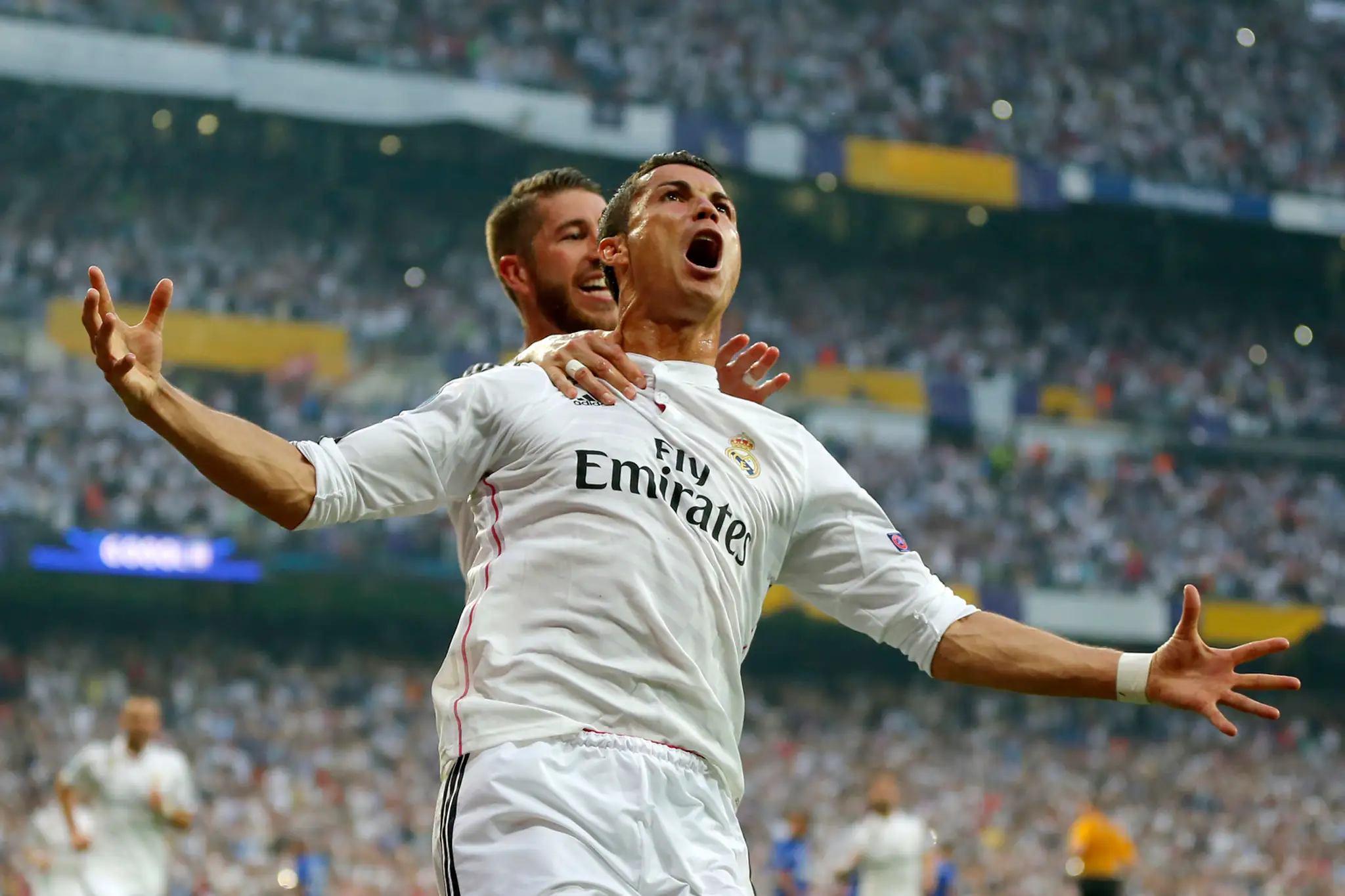 Útočník Realu Madrid Cristiano Ronaldo
