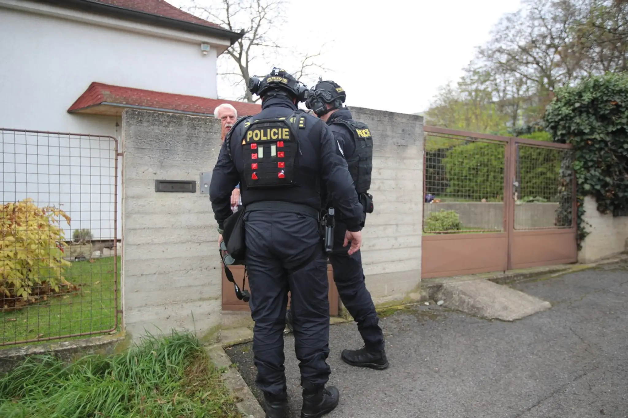 Streľba v Prahe.