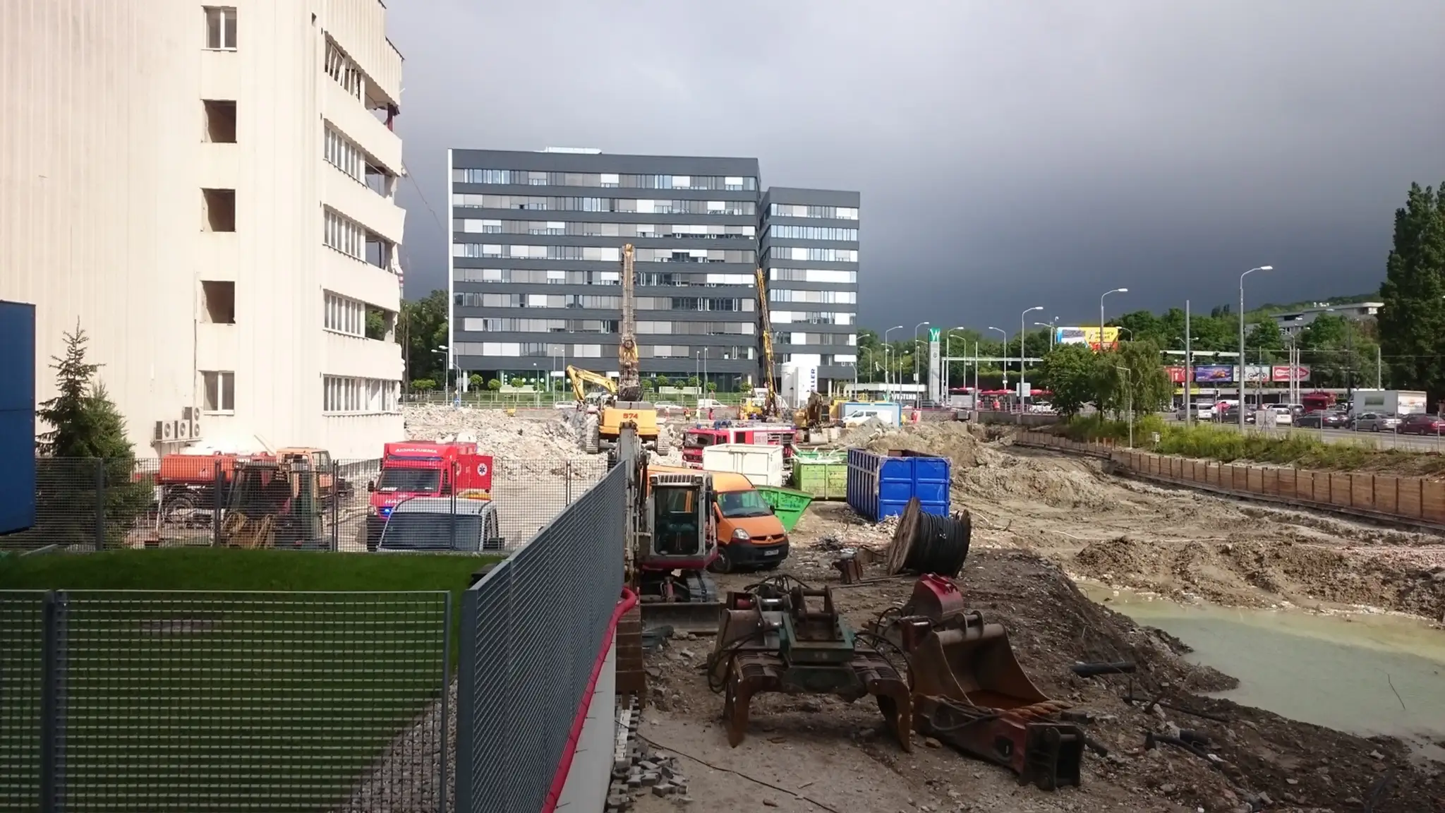 Únik plynu na Patrónke