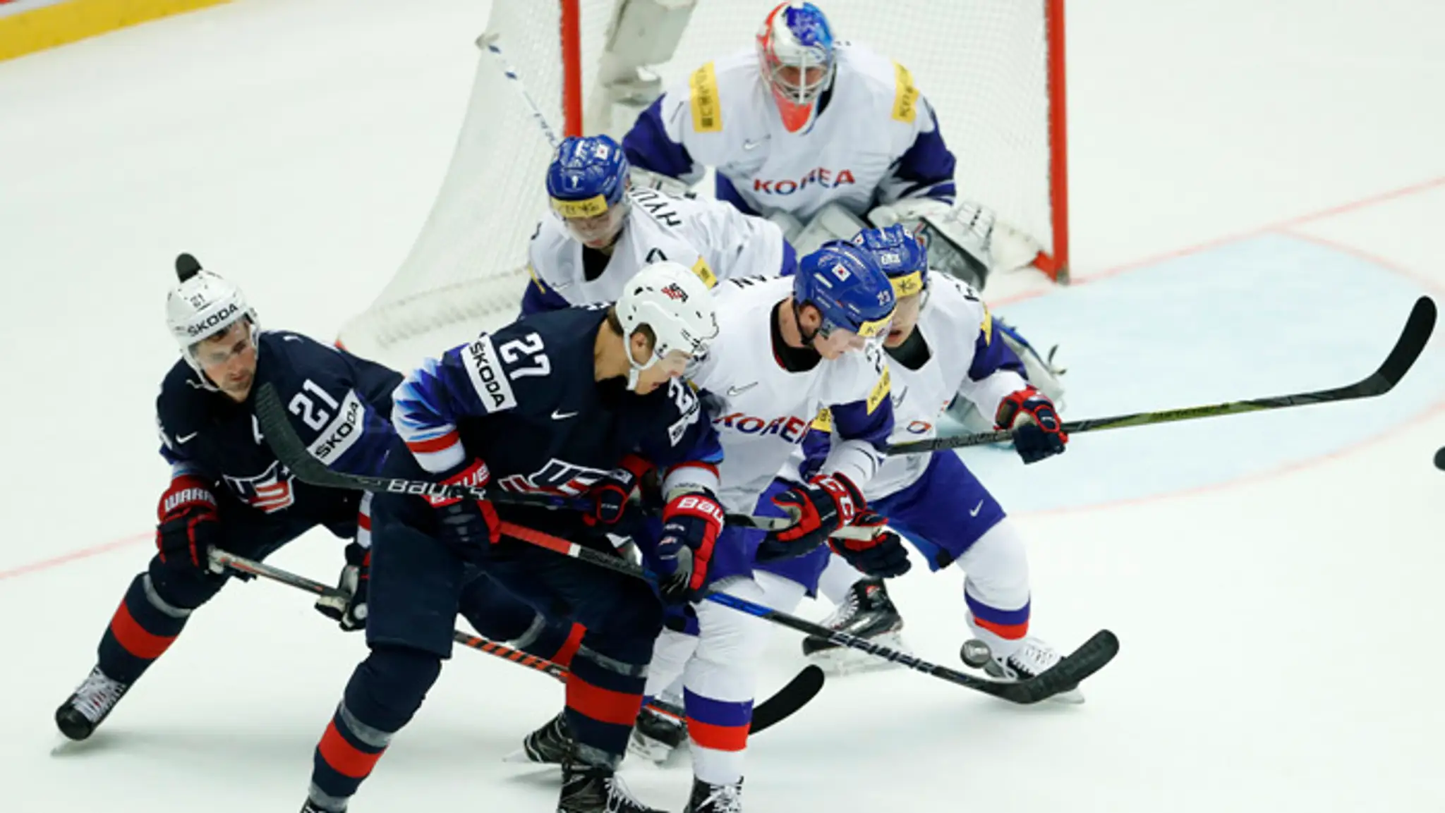 USA vs. Kórea.