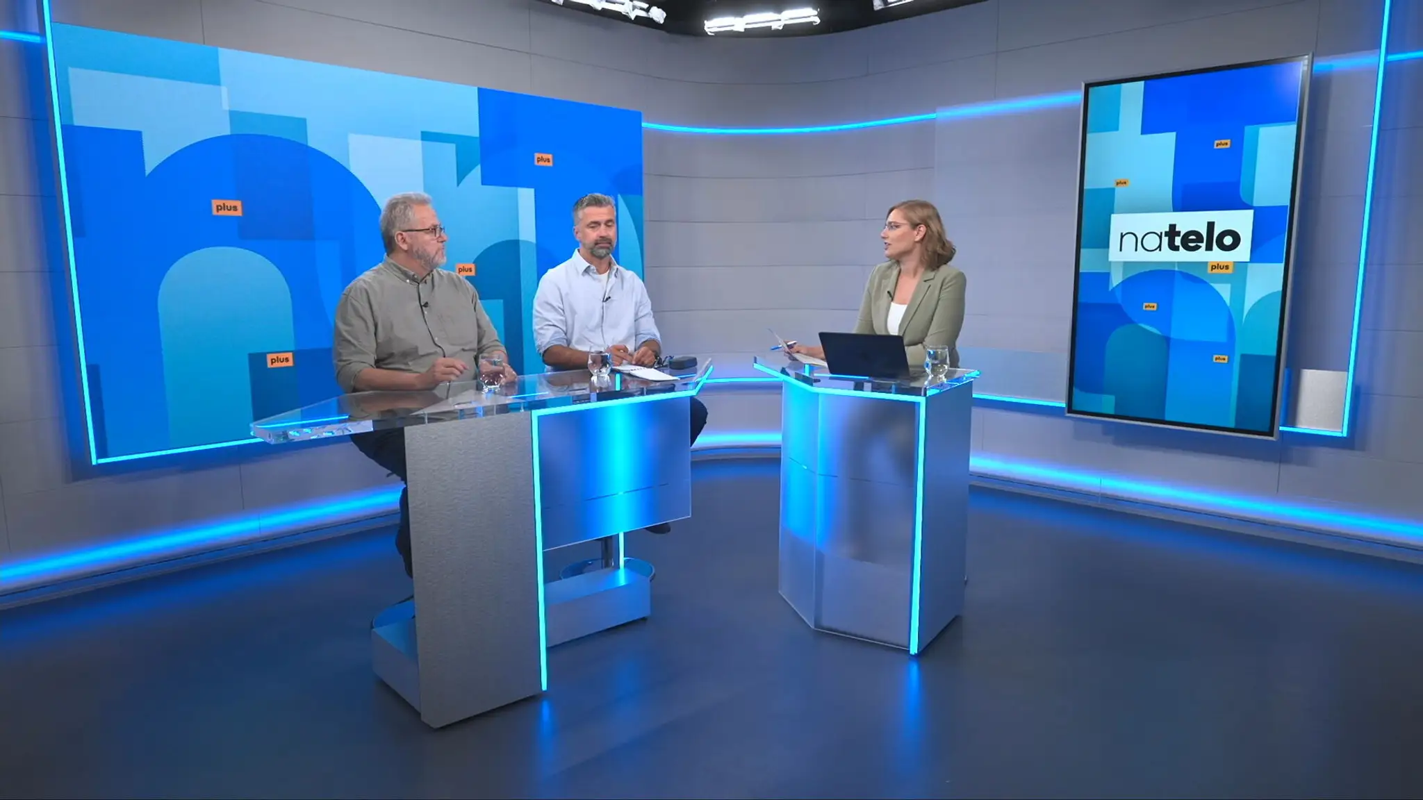Pavol Minár a Radovan Bránik v Na telo plus