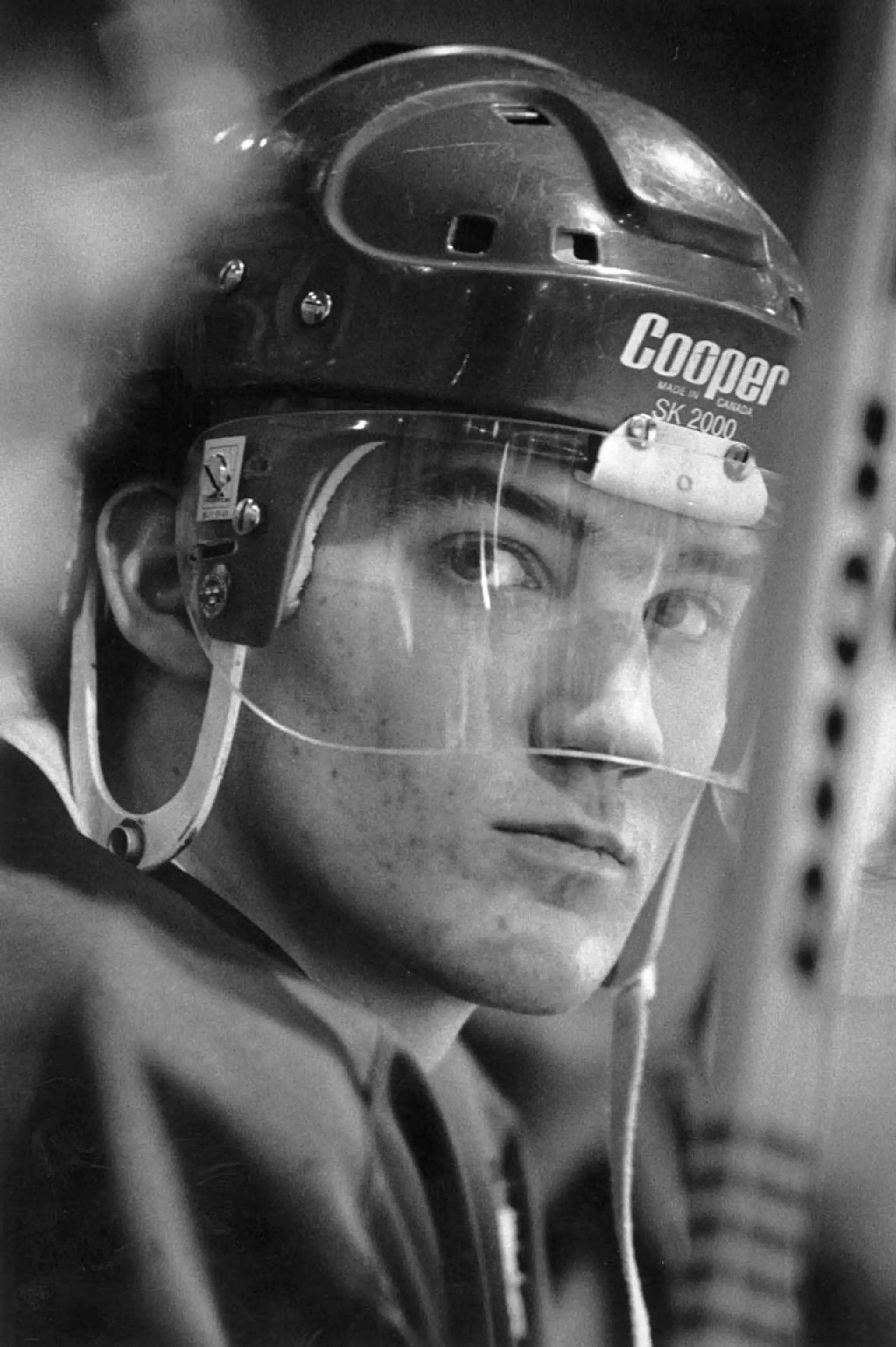 Hráč Pittsburghu Mario Lemieux na archívnej snímke z 13. marca 1984 ešte ako junior vo farbách Laval Voisins.