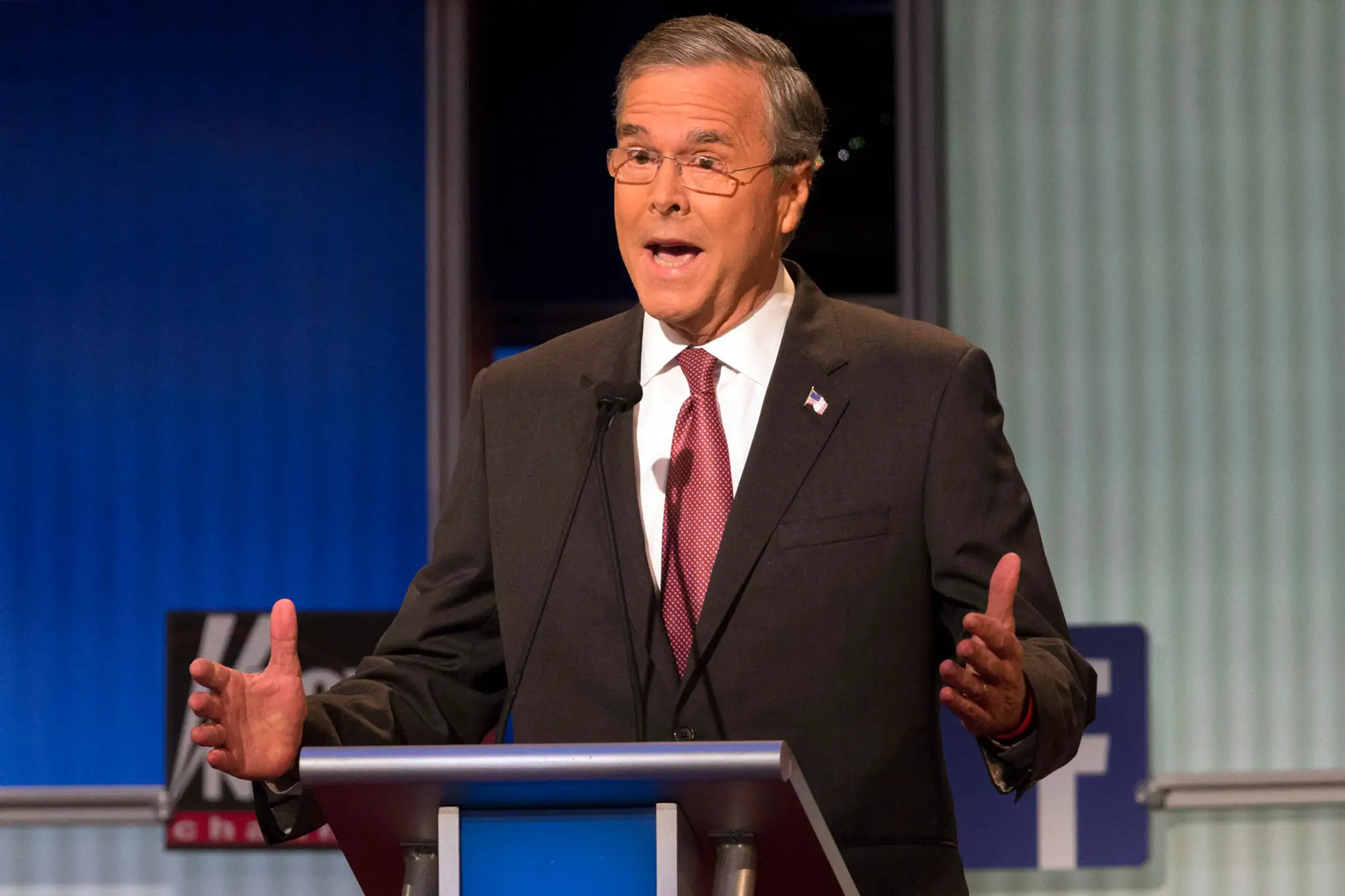 Republikánsky prezidenstký kandidát Jeb Bush