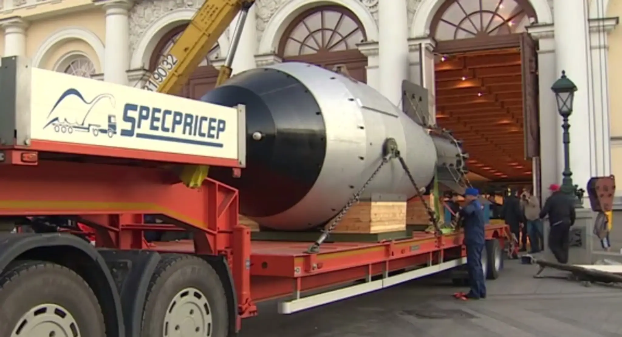 Replika najsilnejšej bomby v dejinách