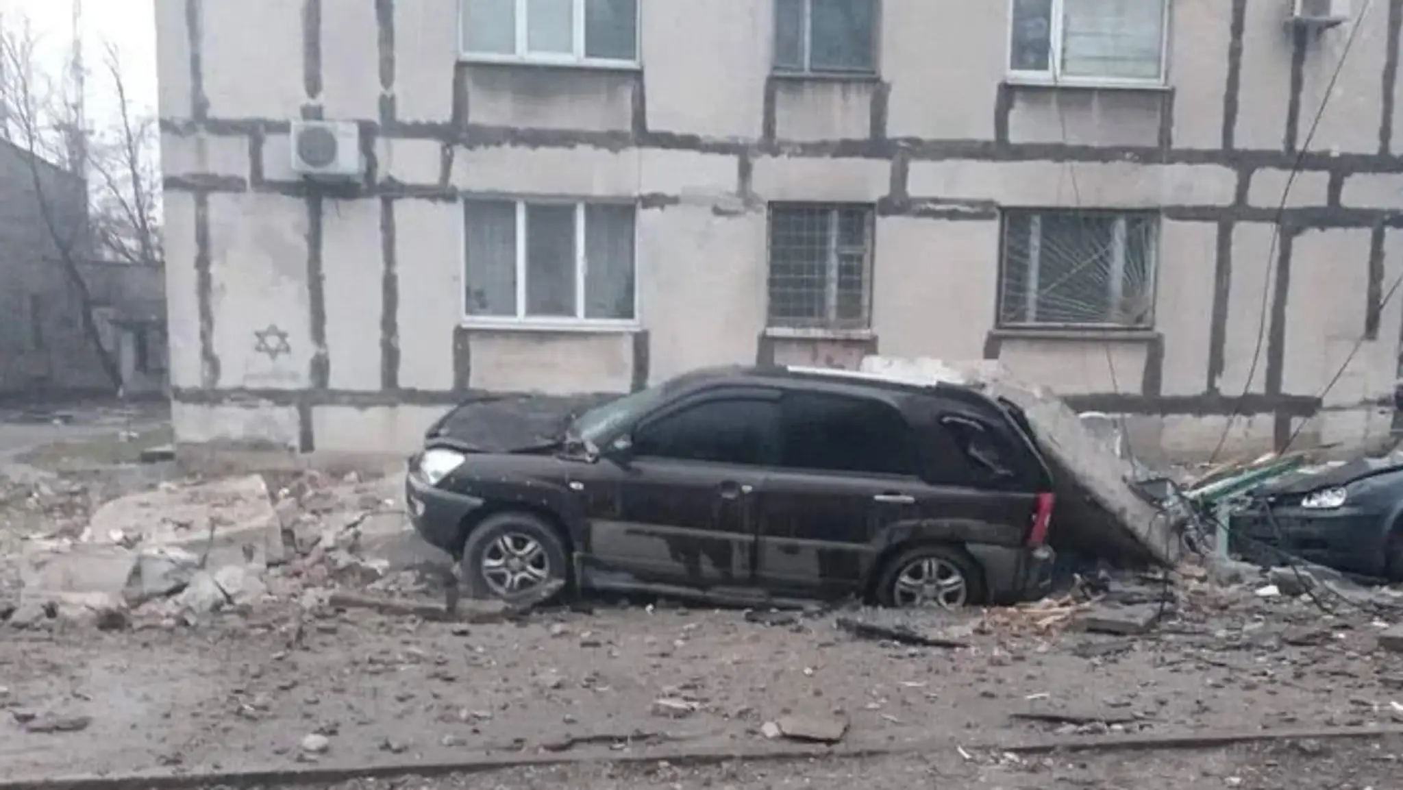 Okupované mesto Cherson.