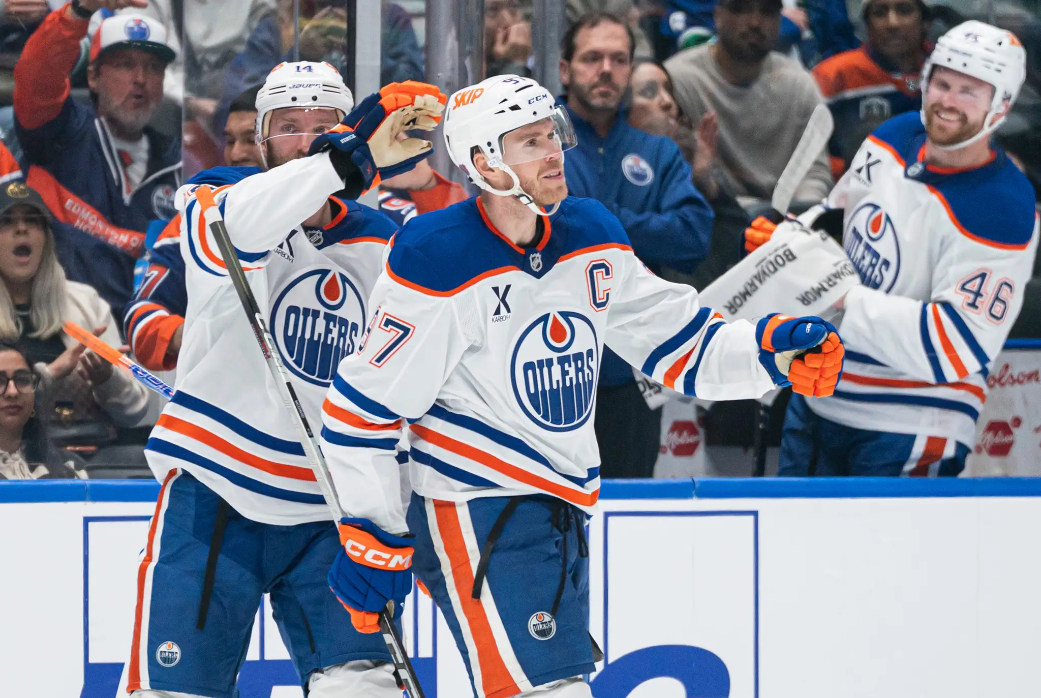Kapitán Edmontonu Oilers COnnor McDavid.