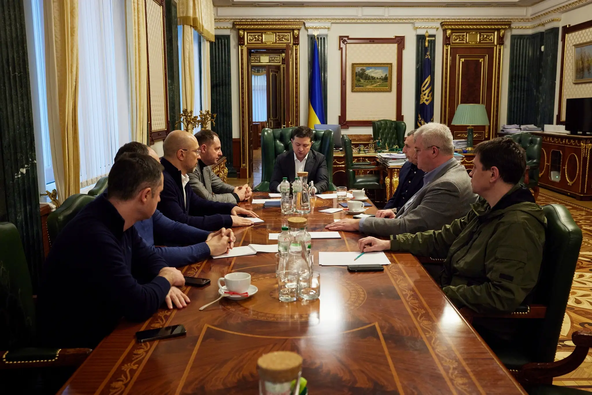 Krízové zasadnutie ukrajinského prezidenta