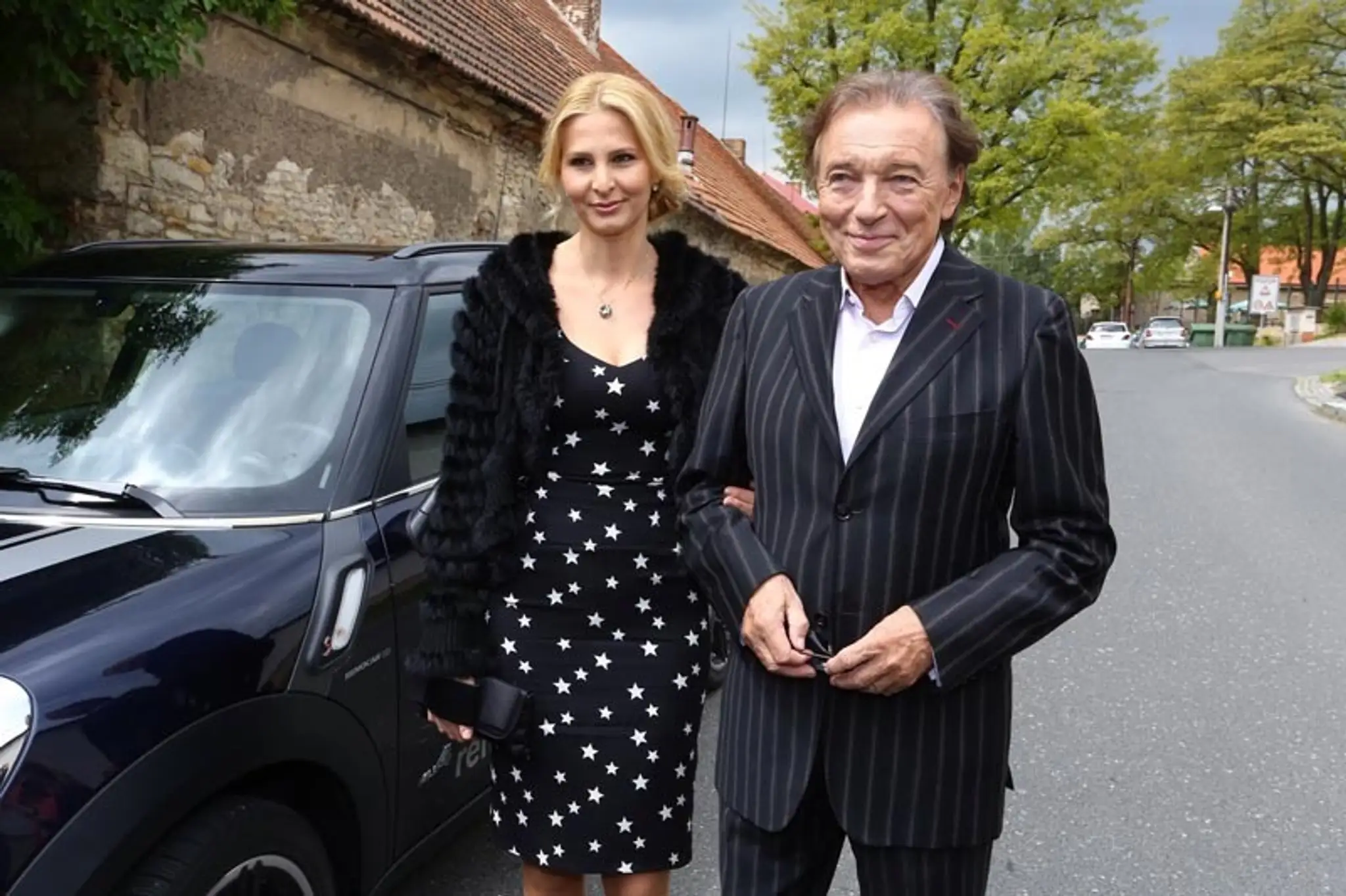 Karel Gott s manželkou Ivanou