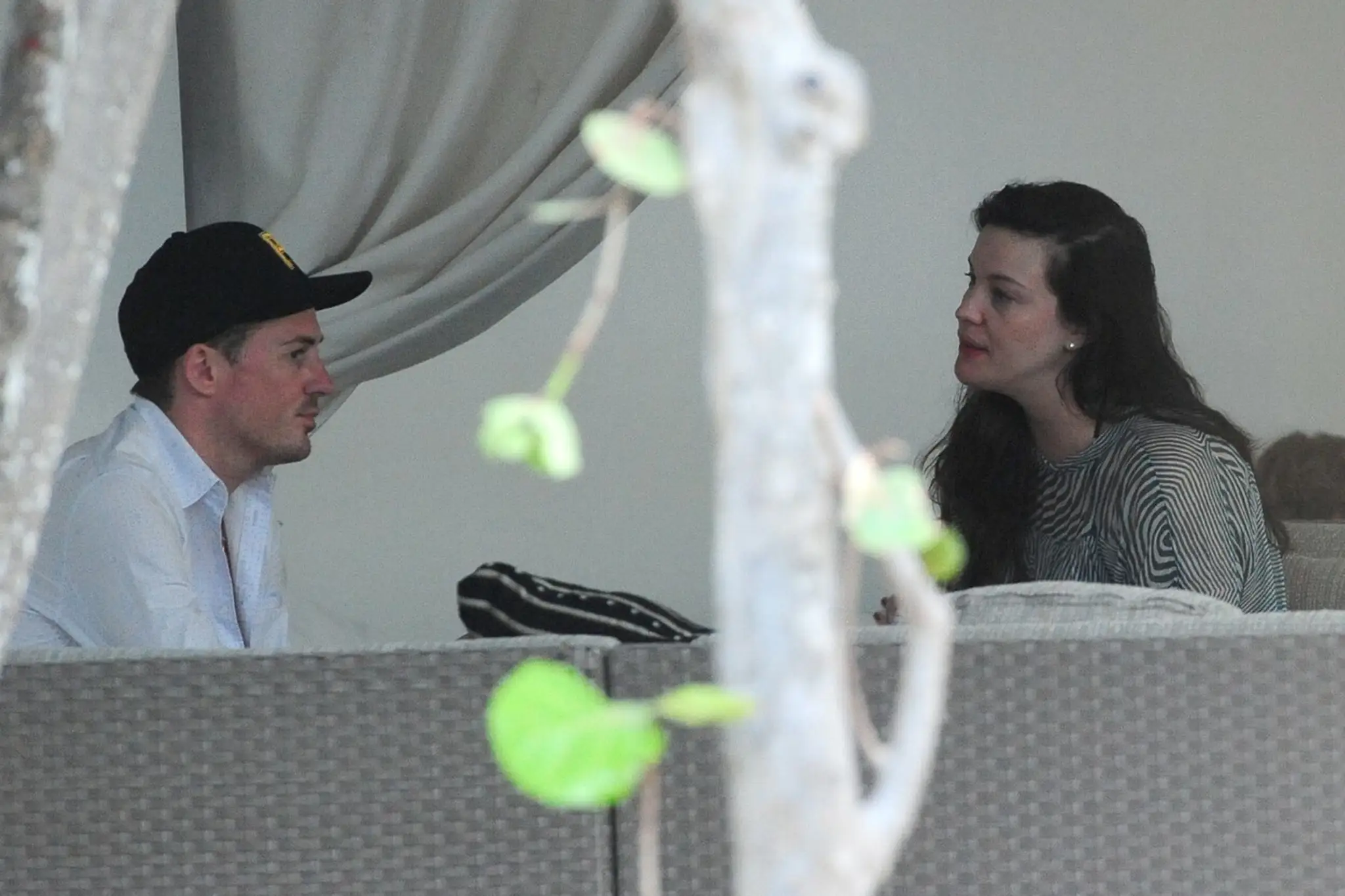 Liv Tyler s partnerom Davom Gardnerom.