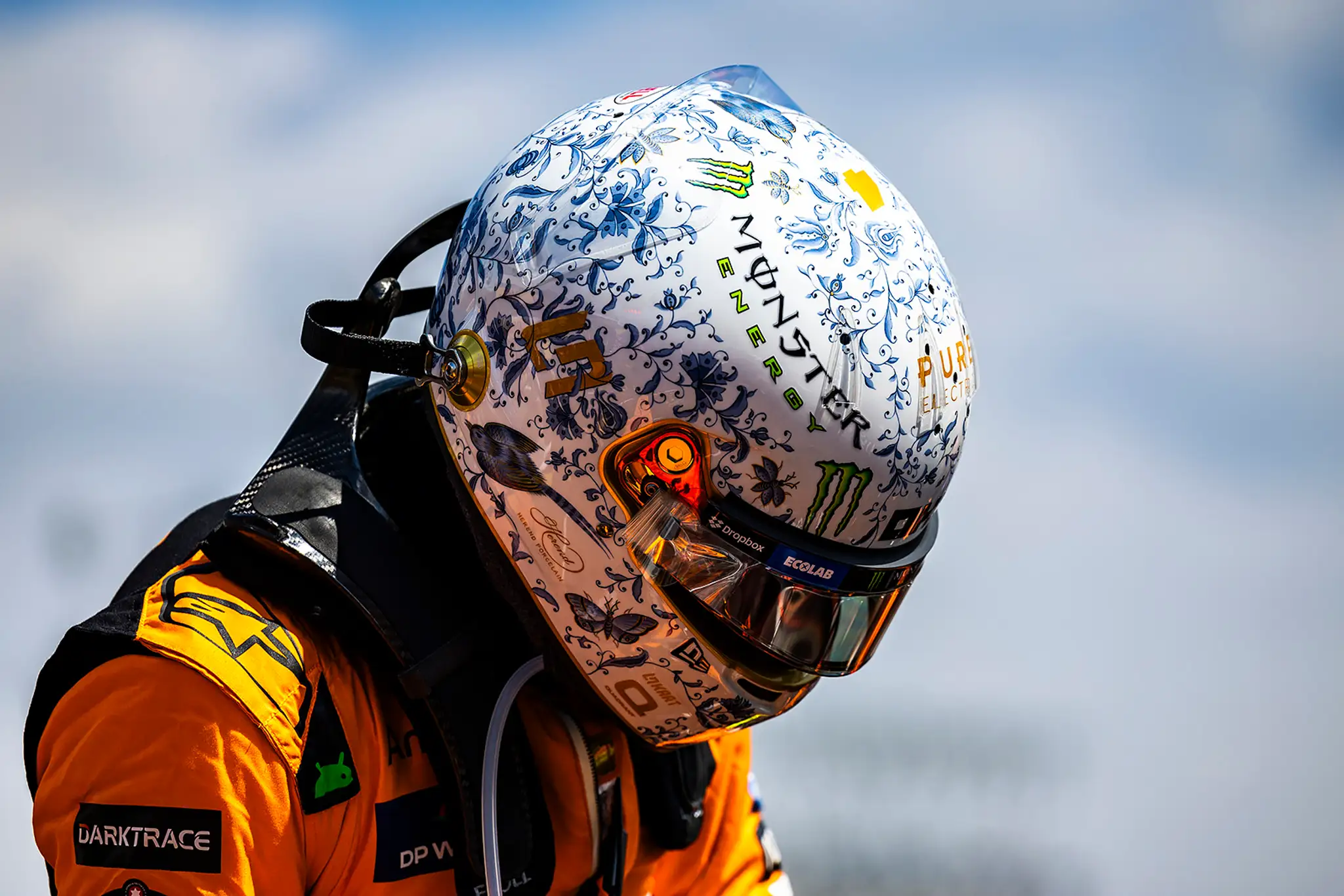 Brit Lando Norris z McLarenu obsadil v Maďarsku druhé miesto.