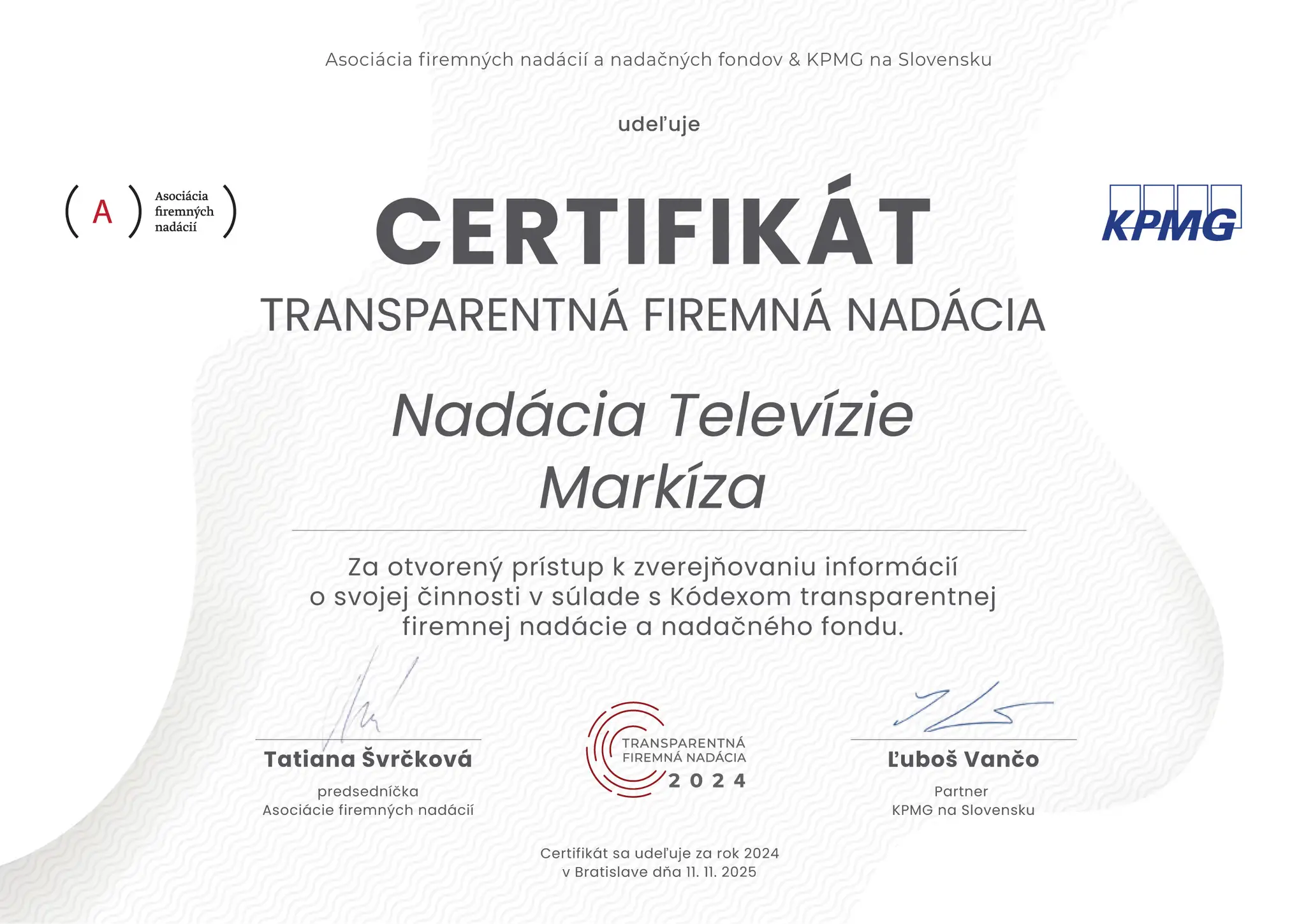 Nadácia Televízie Markíza