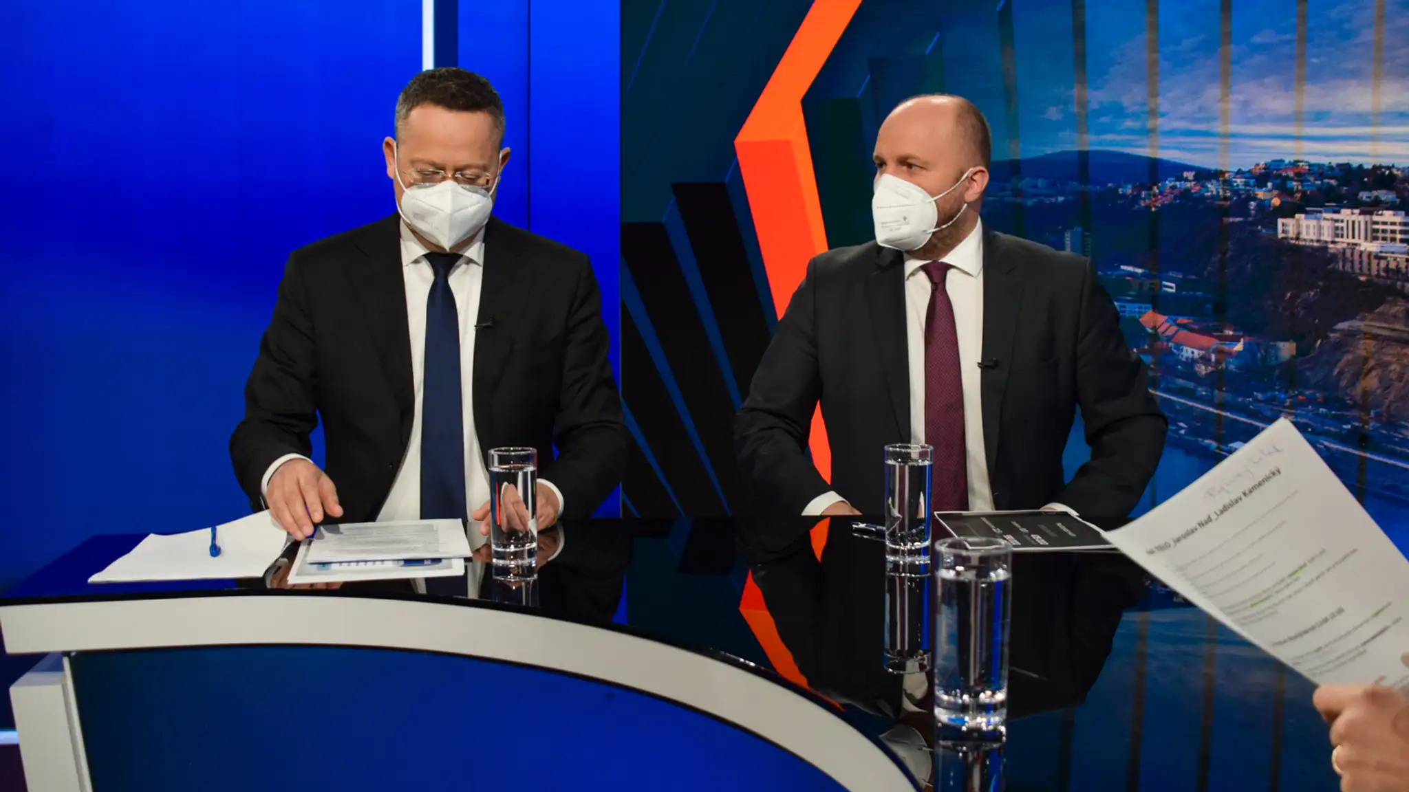Ladislav Kamenický a Jaroslav Naď v Na telo.