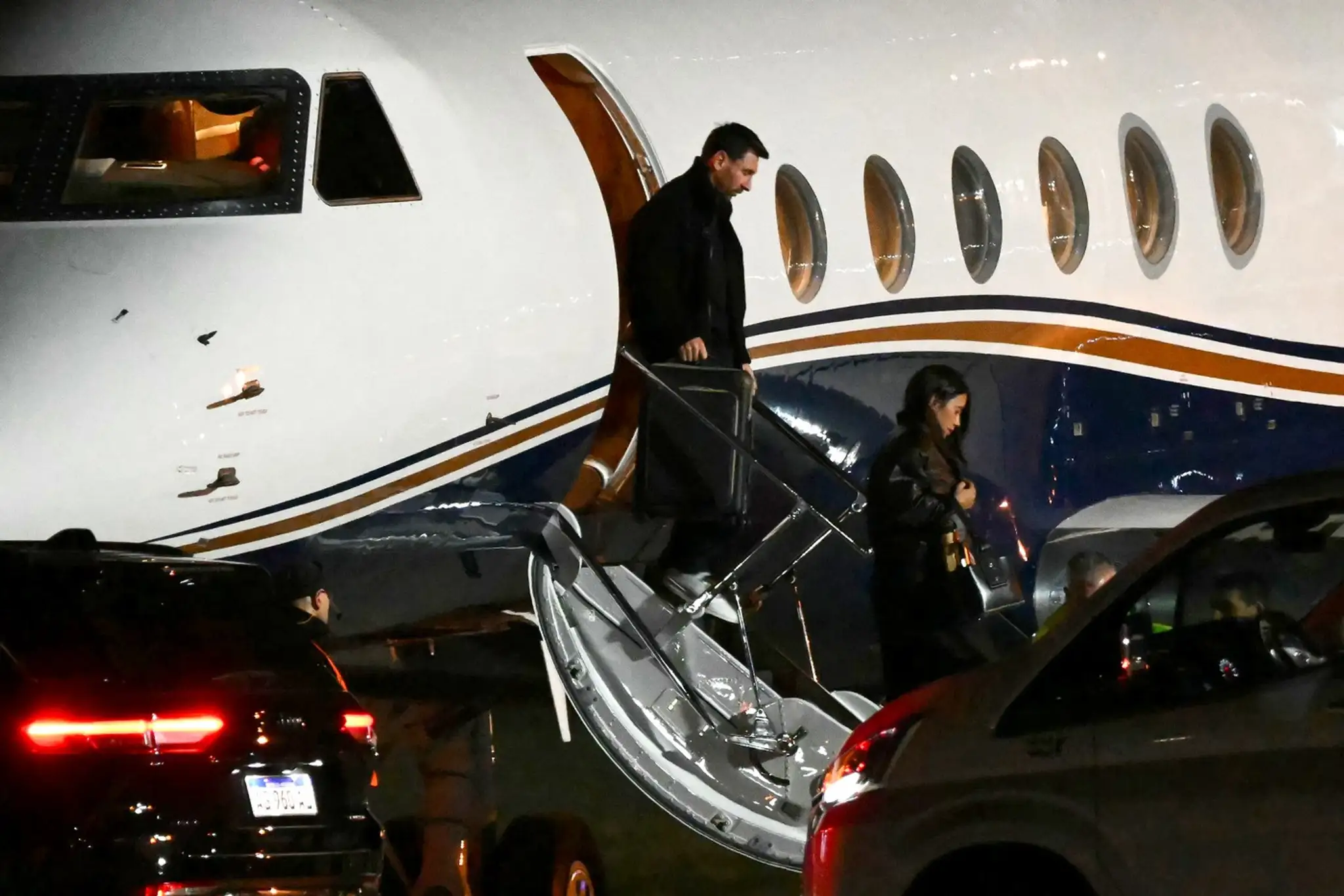 Lionel Messi a jeho žena Antonela Roccuzzo