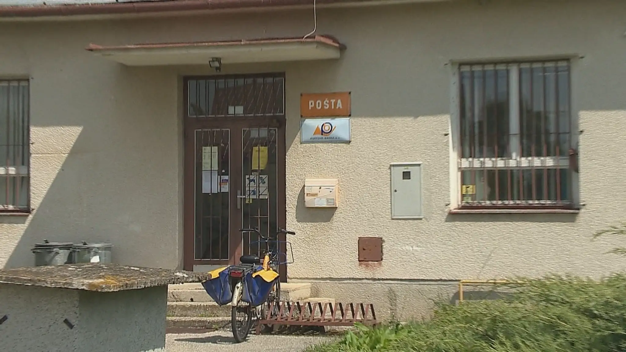Pošta v Potvoriciach.