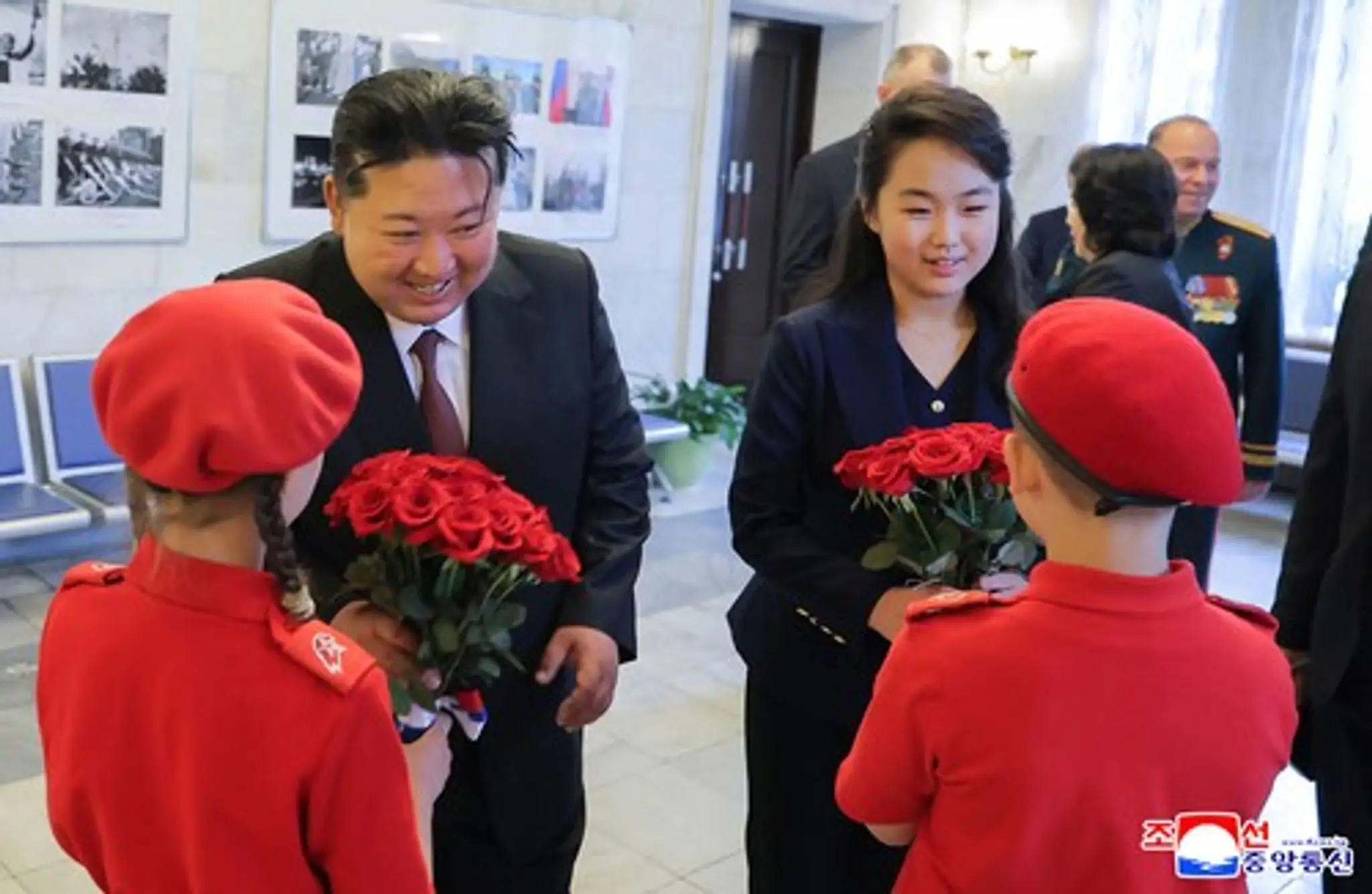 Kim Čong-un a Kim Ču-ä