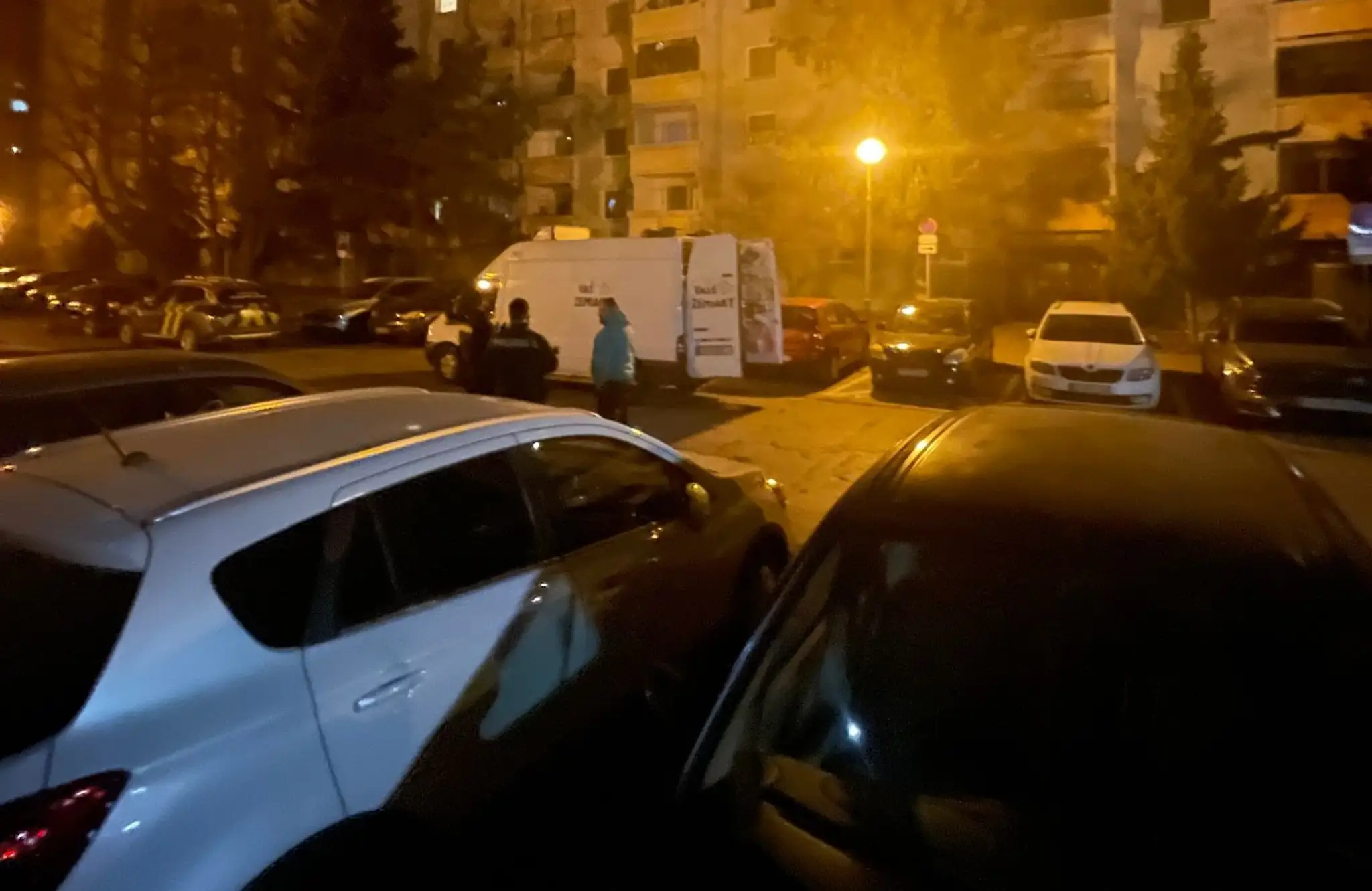 Večerná streľba vo Zvolene.