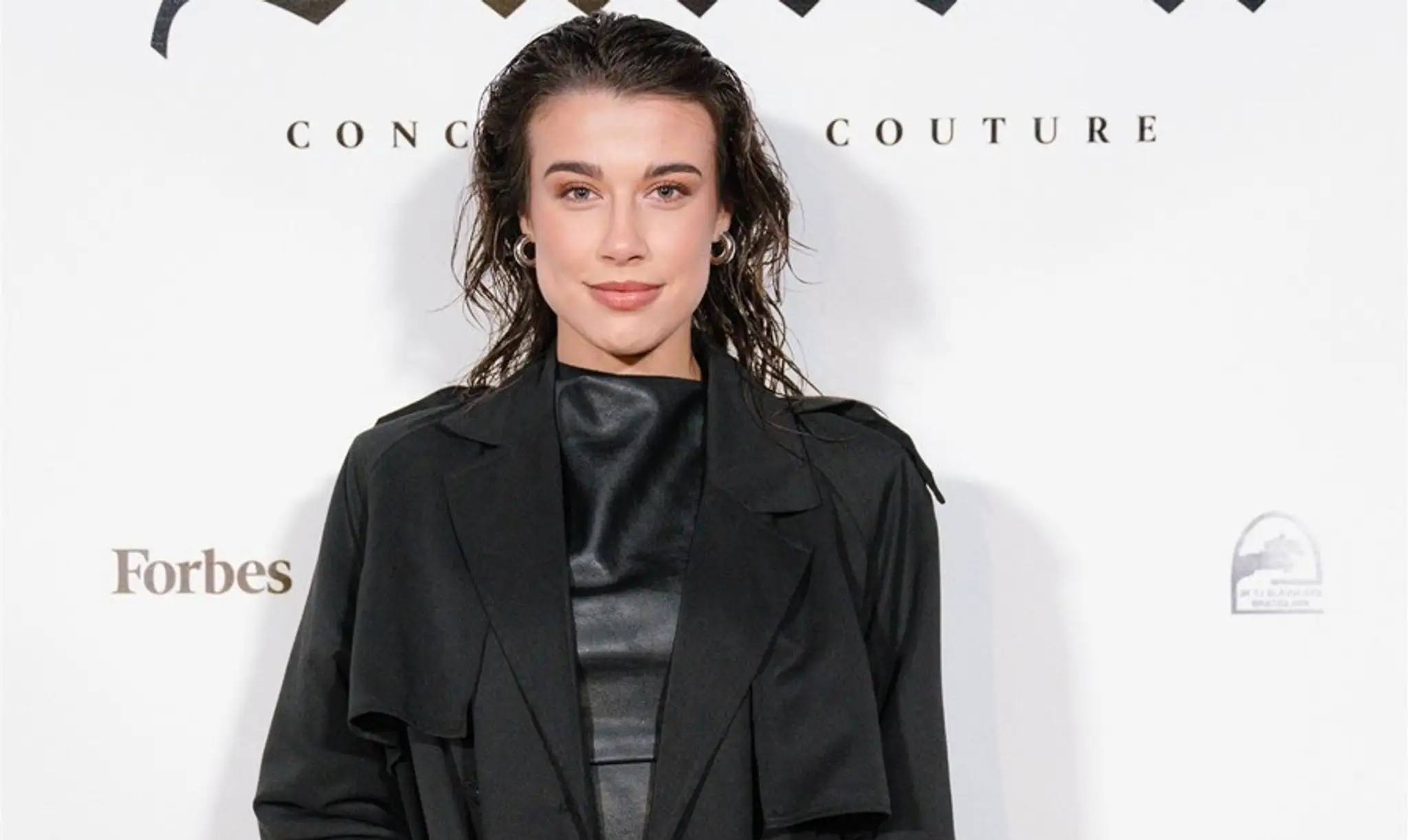 Adriána Brnčalová na módnej prehliadke Marcela Holubca W