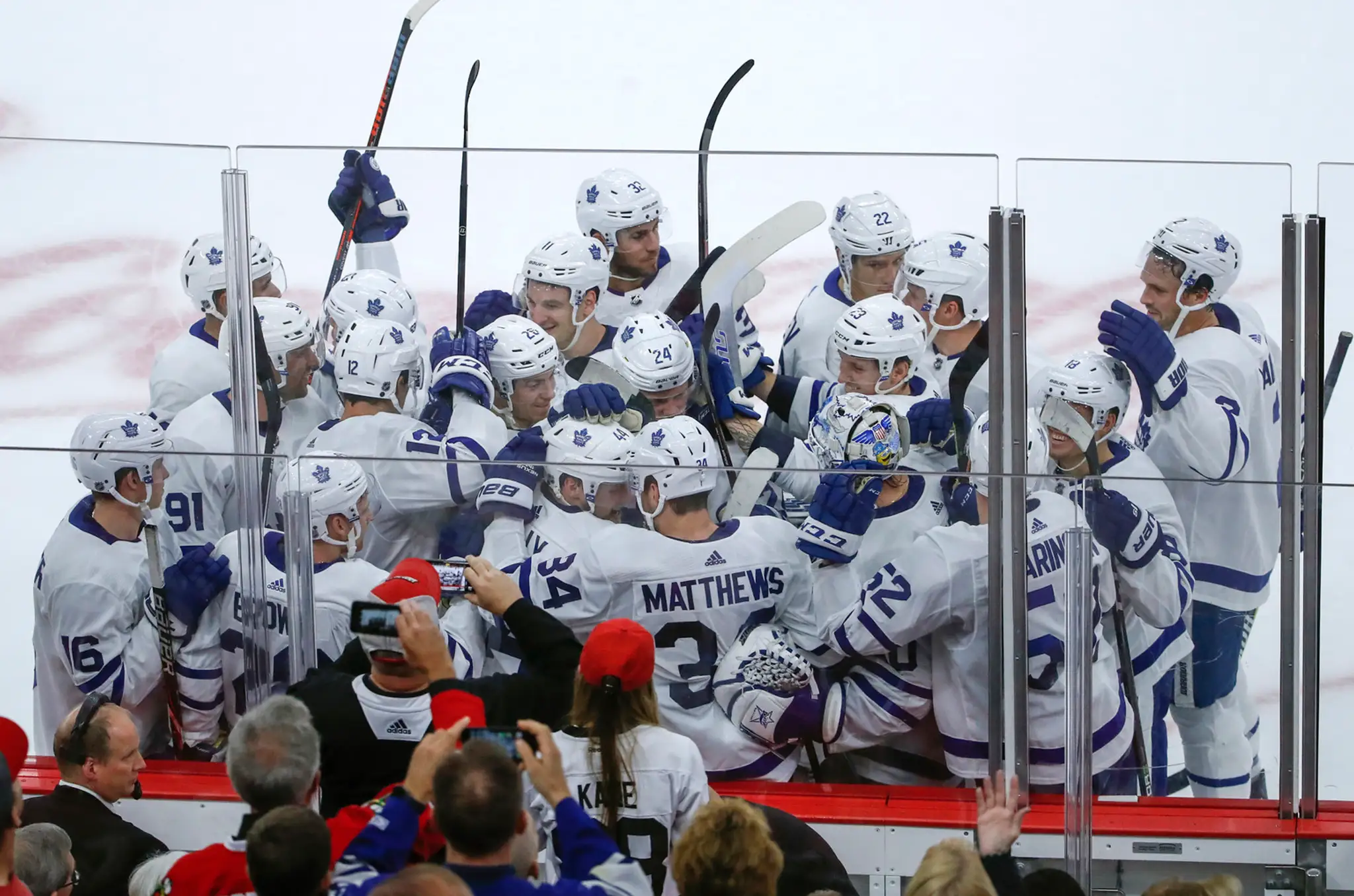 Toronto zvíťazilo v Chicagu. 