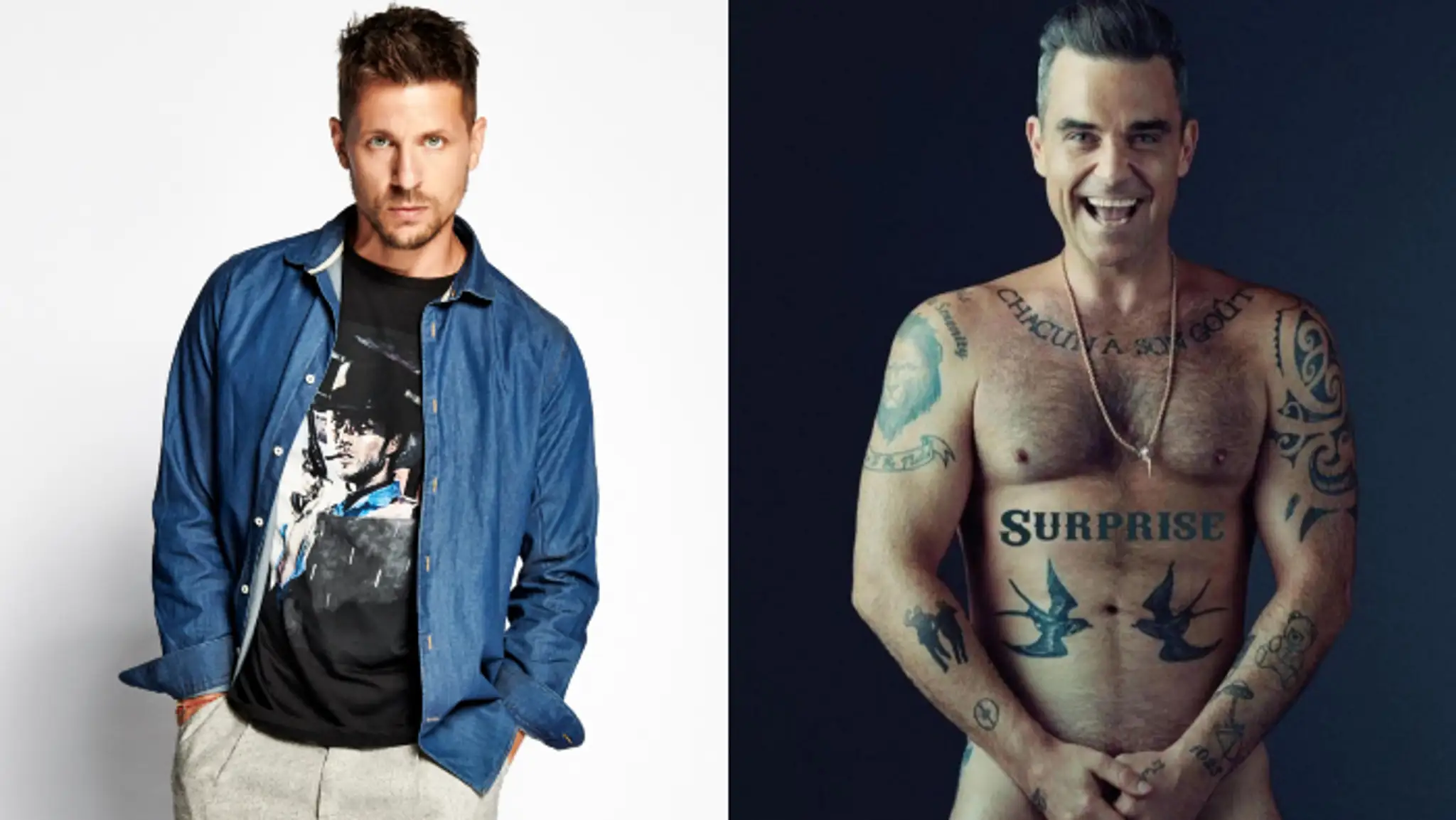 Juraj Loj ako Robbie Williams