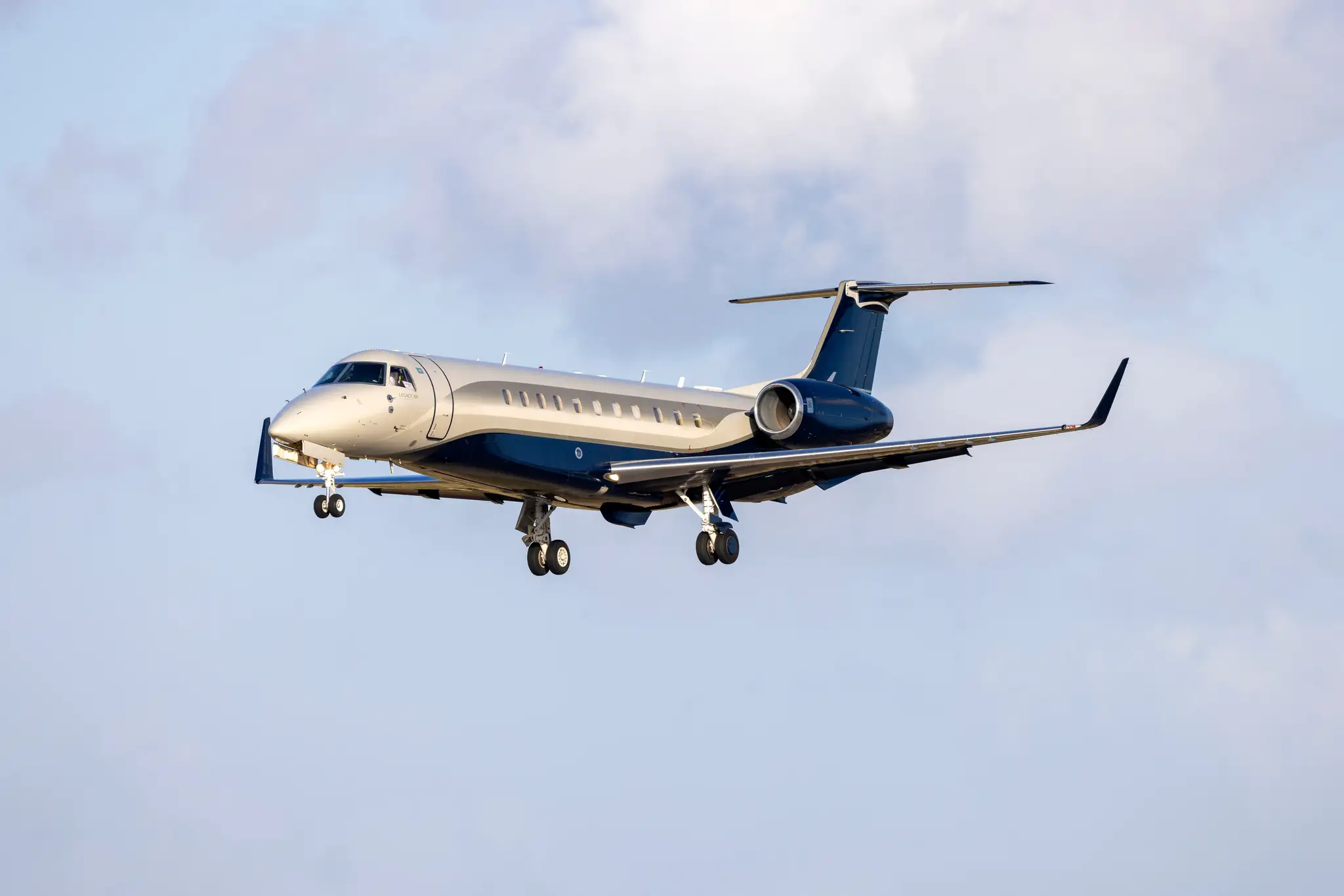 Lietadlo Embraer Legacy 600.
