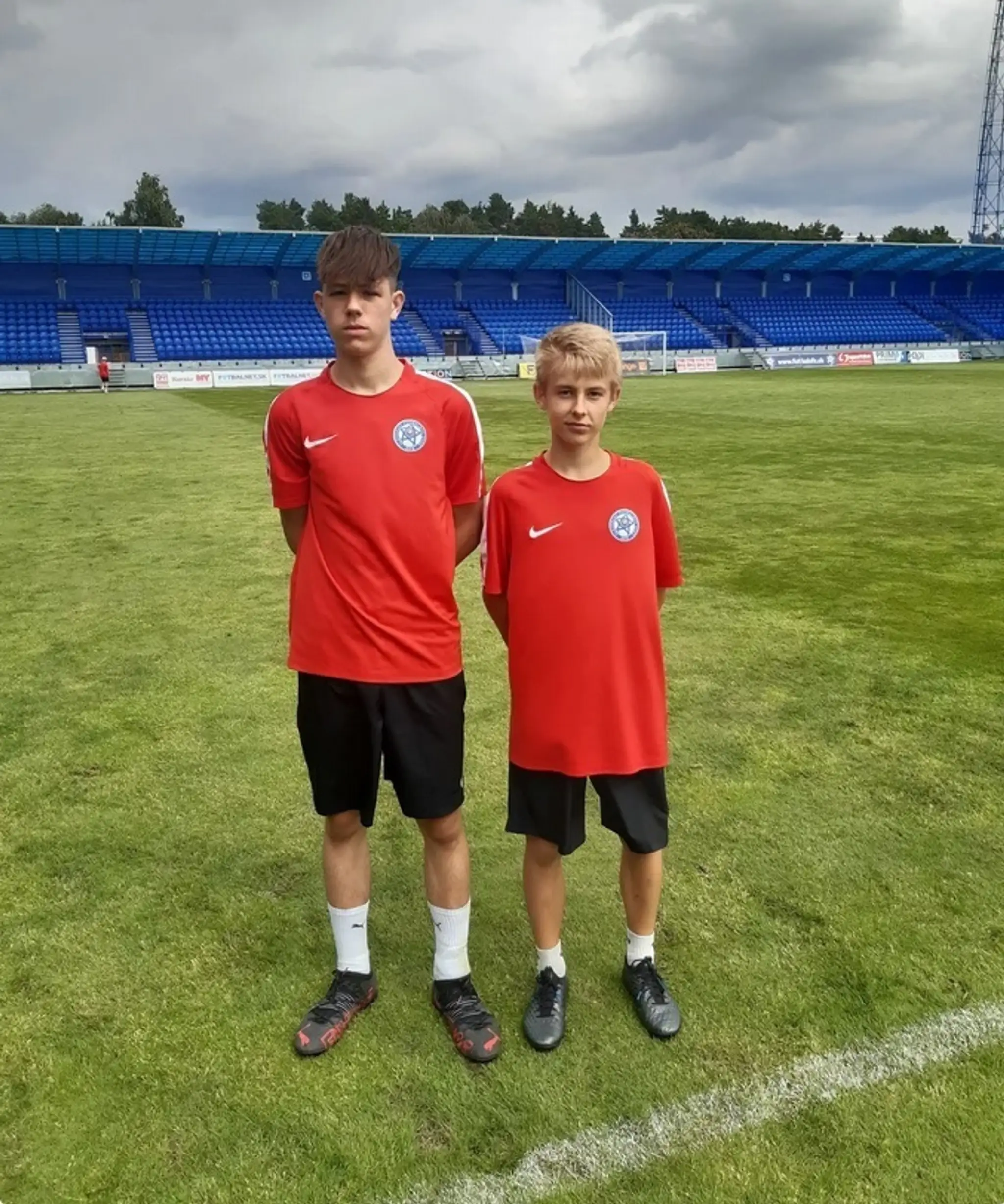 Zľava Christopher Goerler a Joe David Cobb.